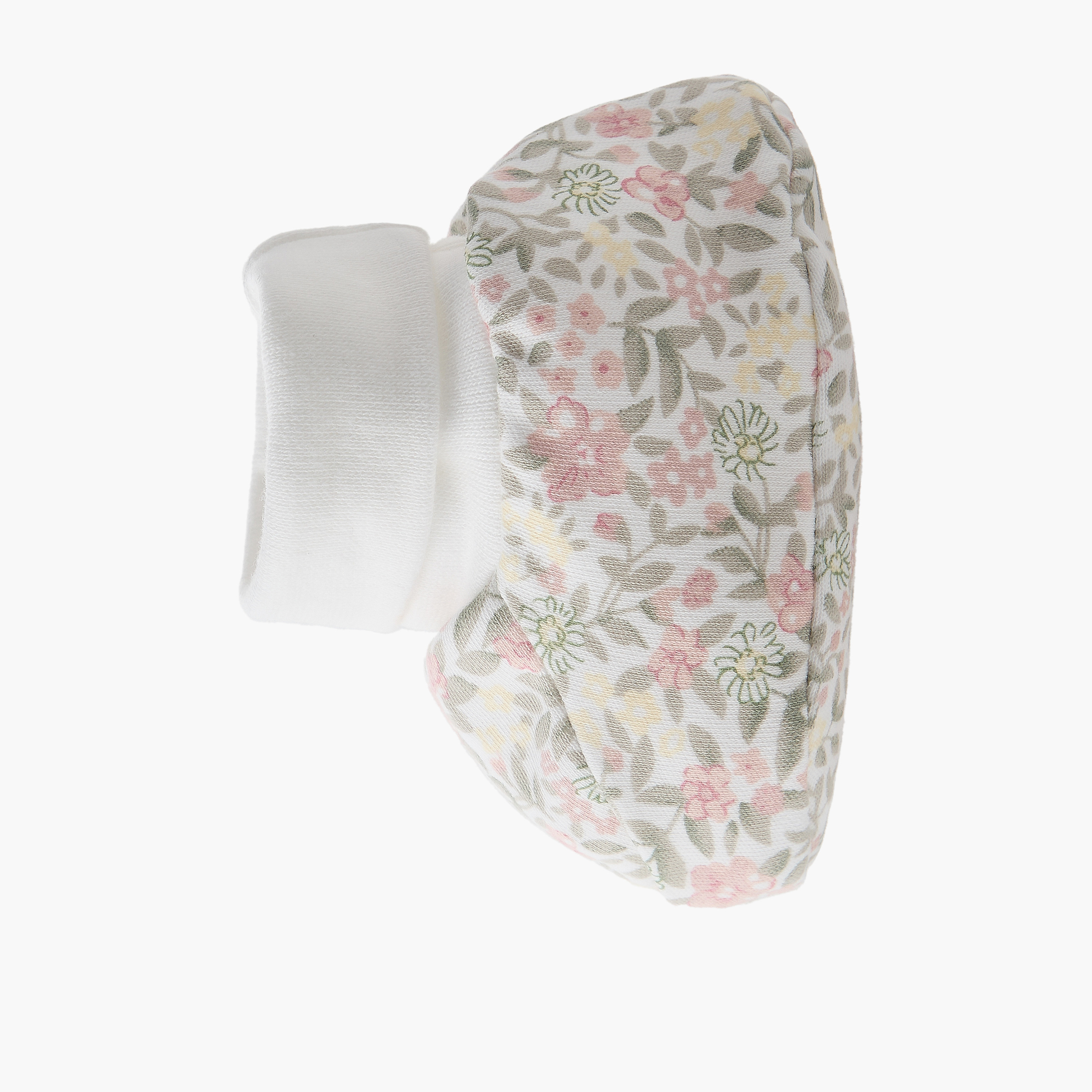 Pack of 2 Juniors Booties with Floral Print-baby-girls-shoes-booties-image-8