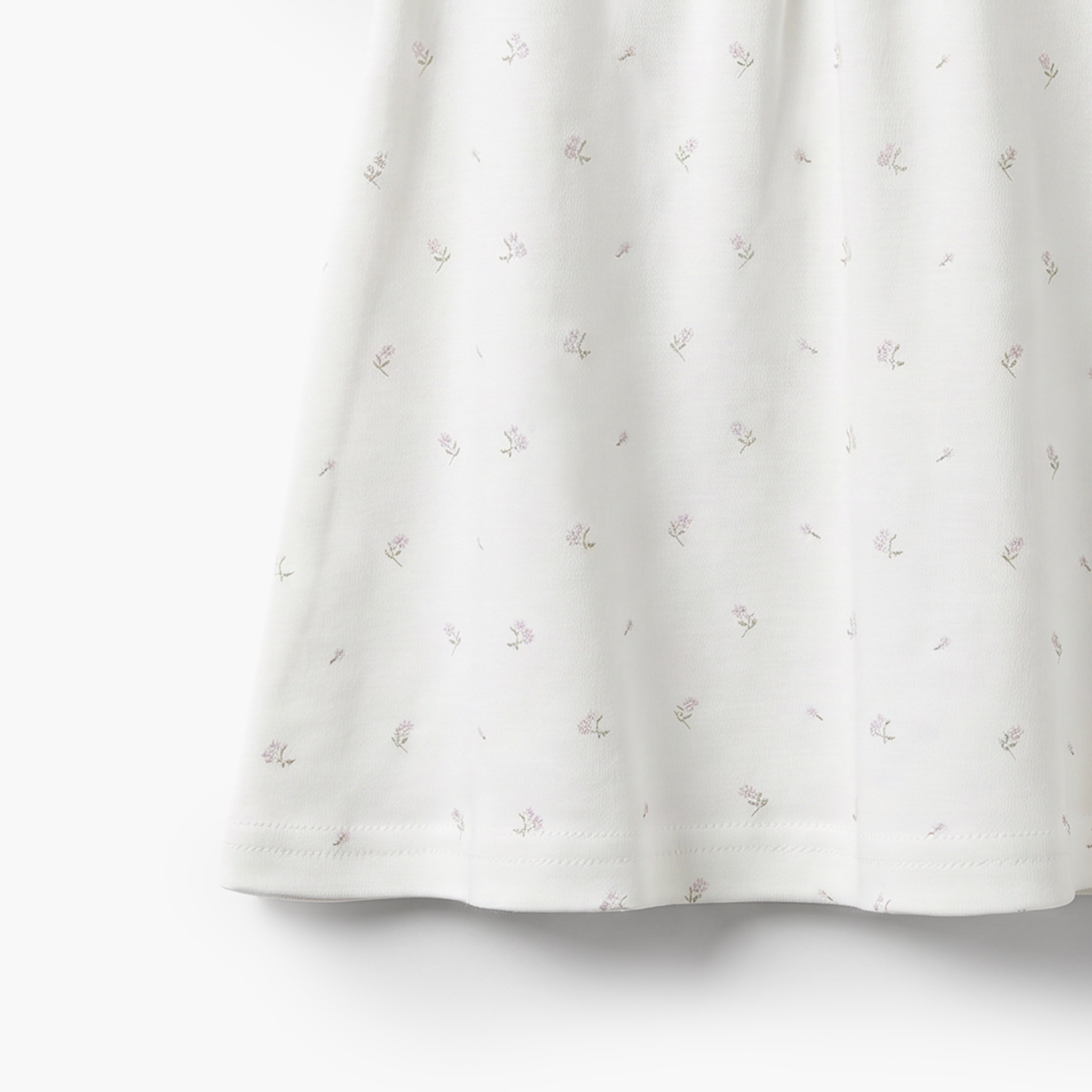 Giggles Round Neck Short Sleeves Knee Length A-line Dress with Floral Print-baby-girls-clothing-dressesandjumpsuits-image-5