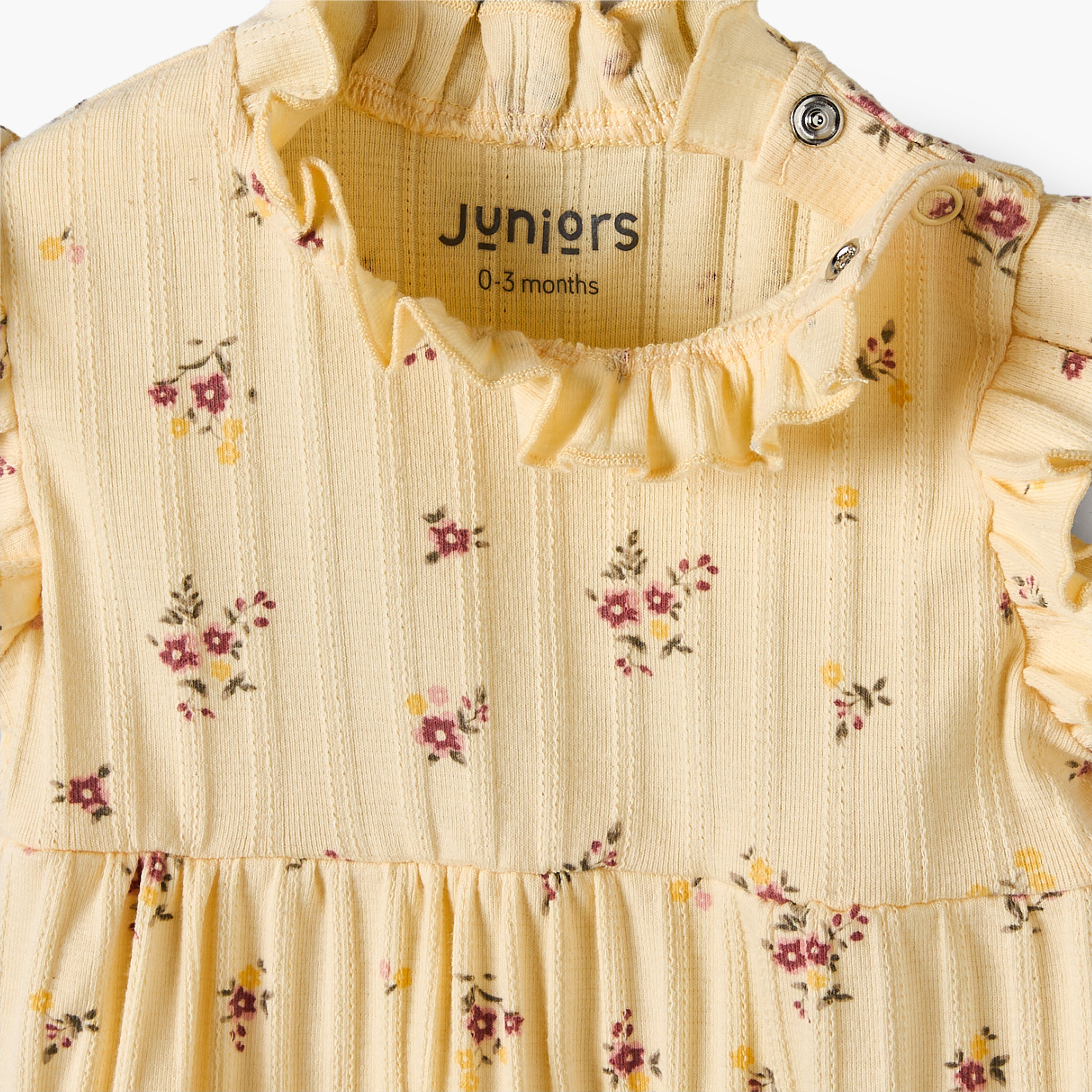 Juniors High Neck Sleeveless Knee Length A-Line Dress with Floral Print-baby-girls-clothing-dressesandjumpsuits-image-4