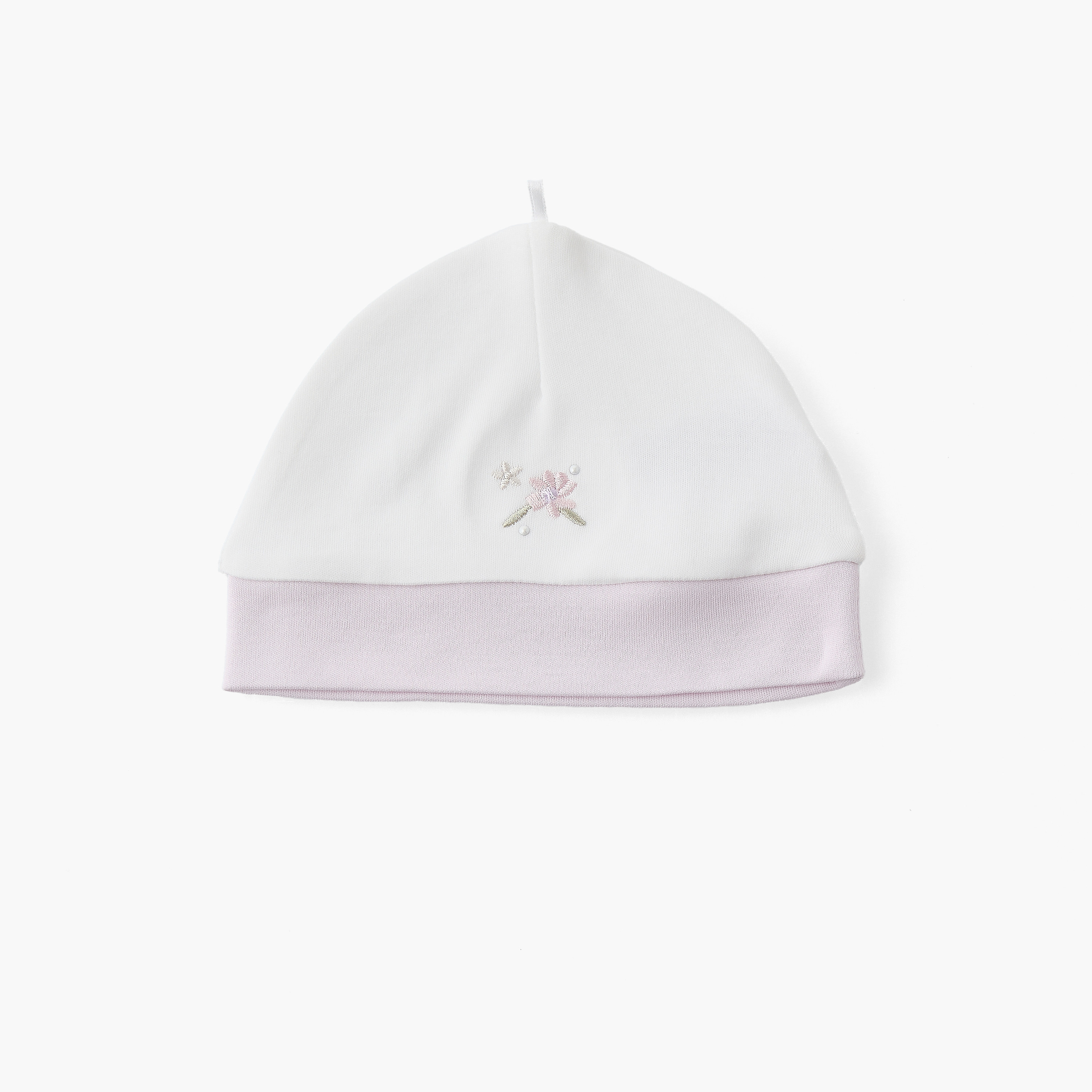 Giggles Cap with Embroidery-baby-girls-accessories-caps-image-1