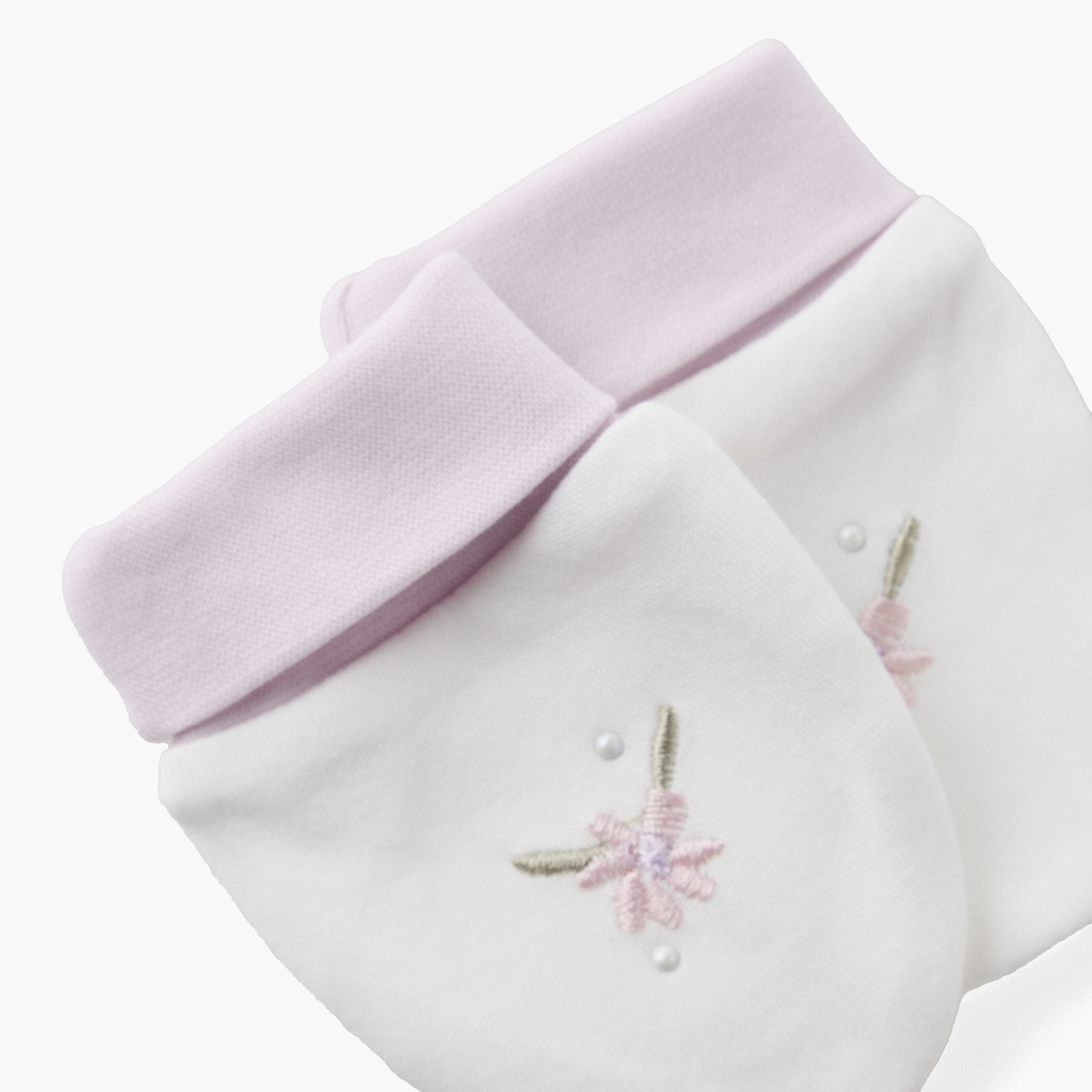 Giggles Mittens with Floral Embroidery, 0-36 months-baby-girls-accessories-mittens-image-3