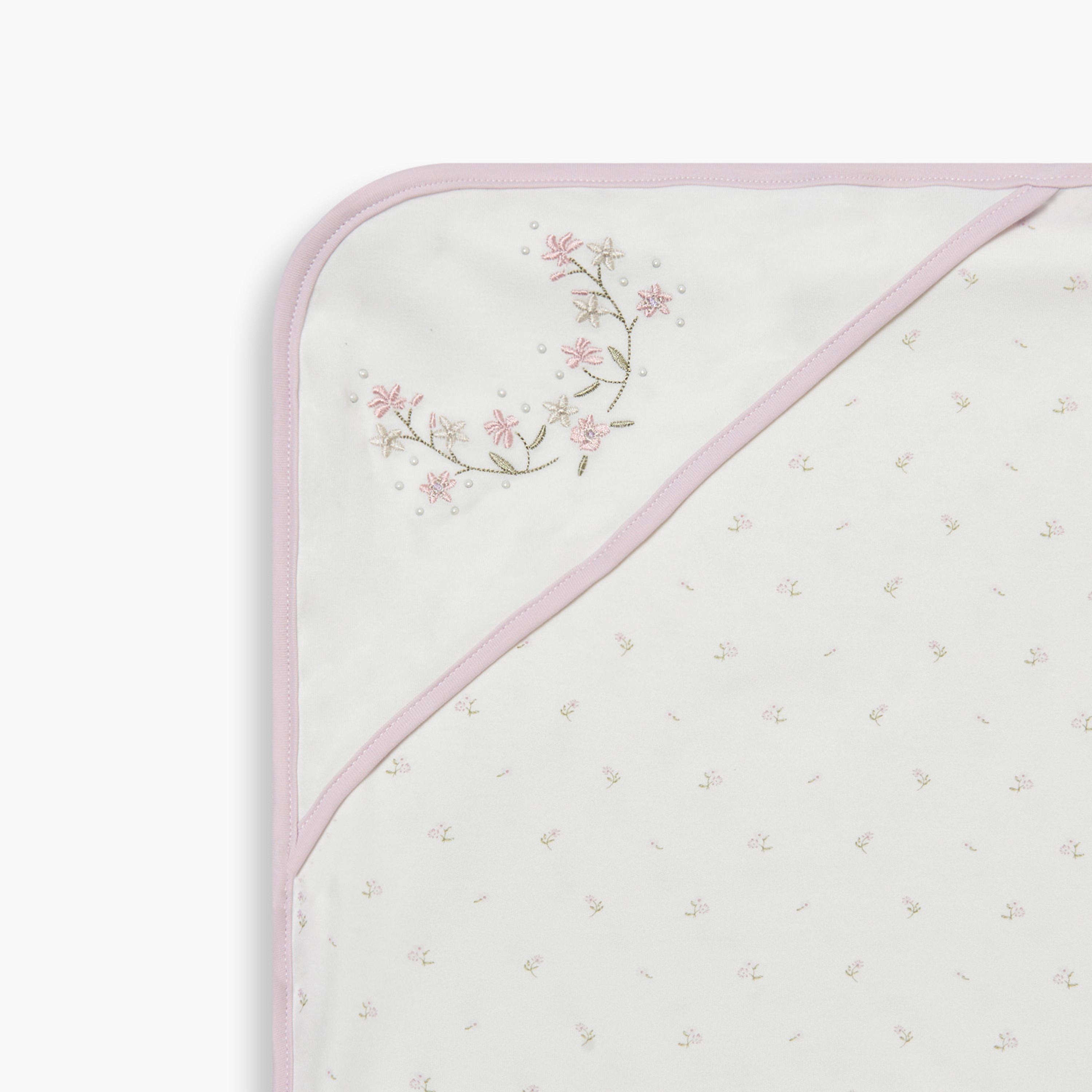 Giggles Receiving Blanket with Floral Print-baby-nursery-blanketsandswaddles-receivingblankets-image-5