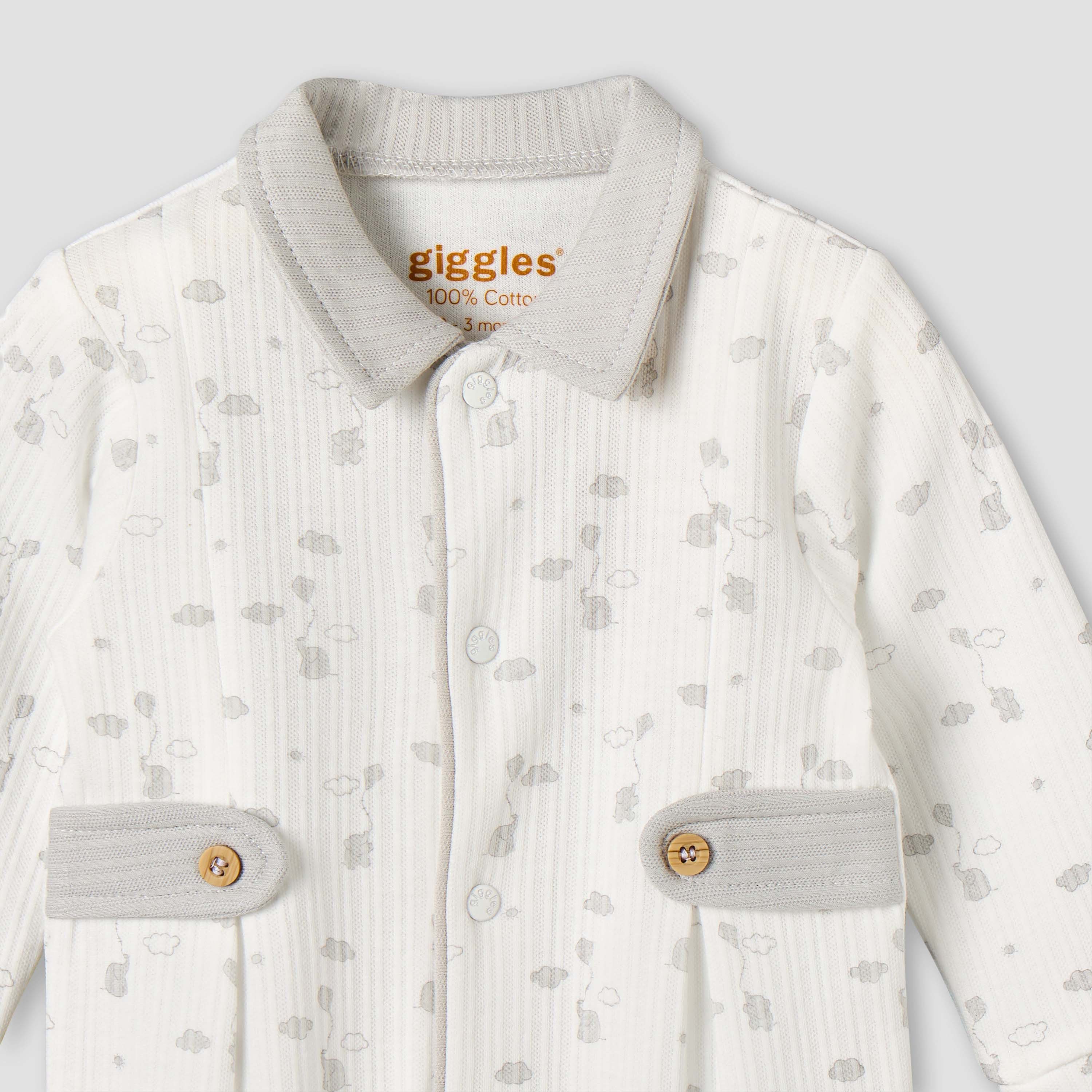 Giggles Cotton Collared Long Sleeves Sleepsuit with Print-baby-boys-clothing-nightwear-sleepsuits-image-3