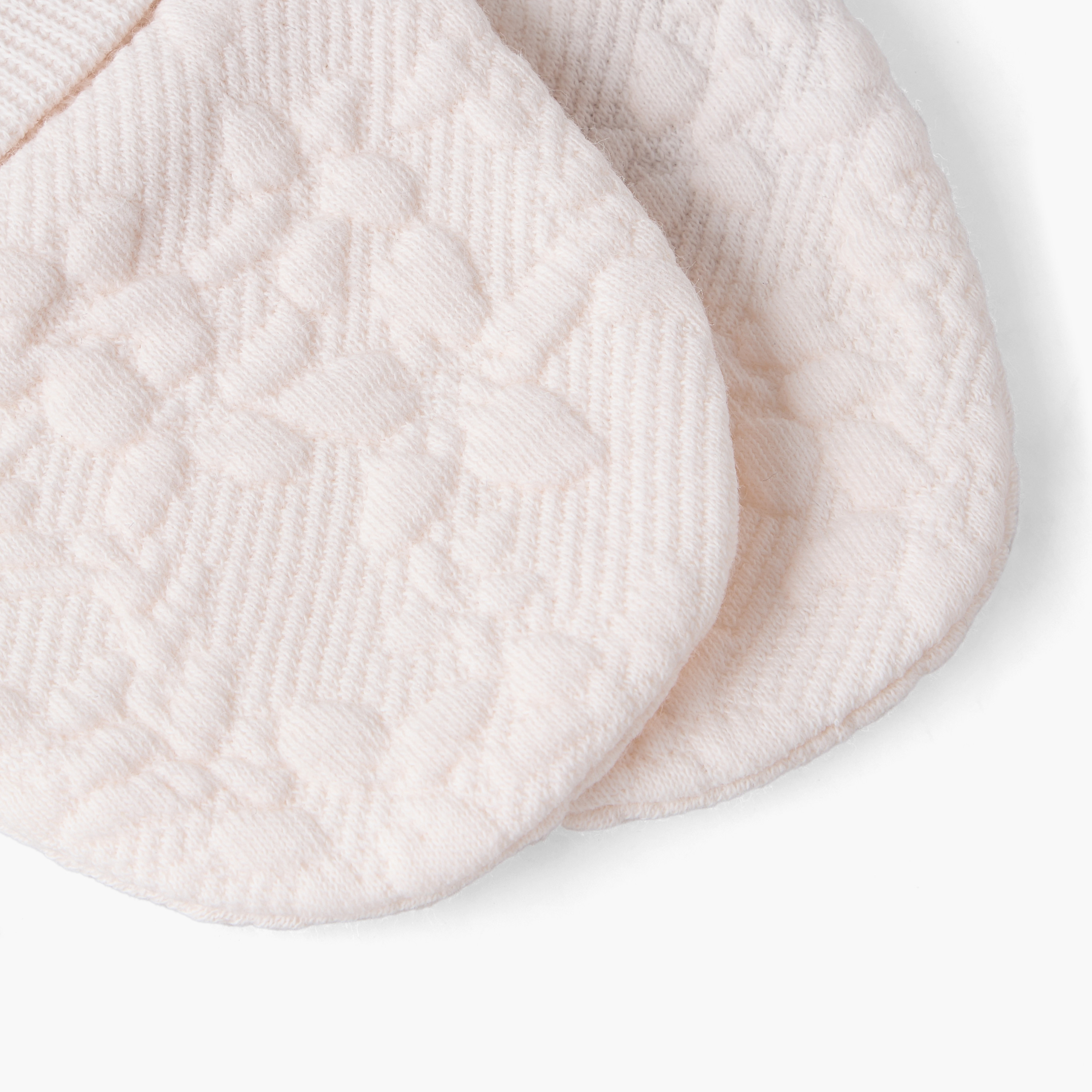 Giggles Mittens with Textured Design, 0-24 months-baby-girls-clothing-winterwear-winteraccessories-image-4