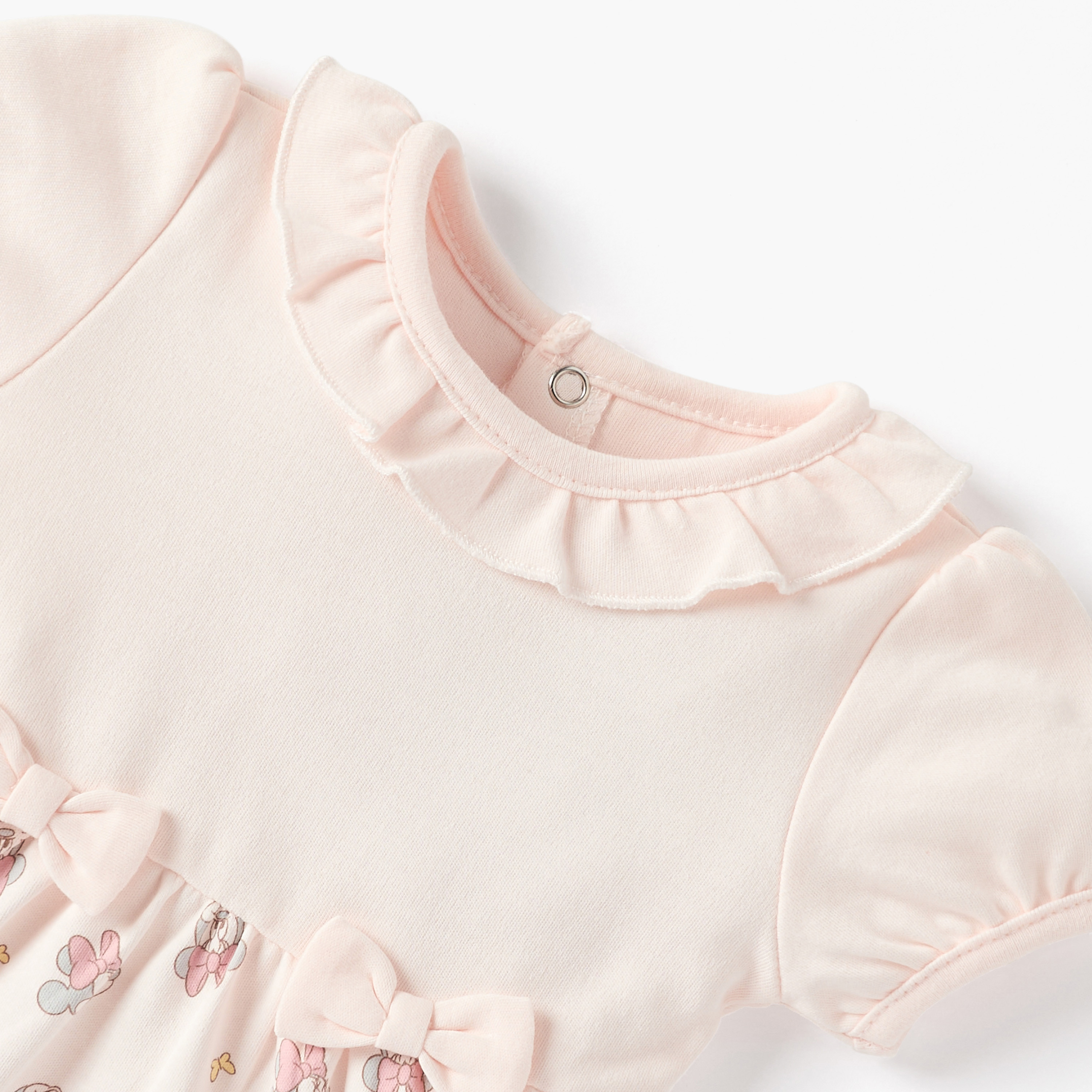 فستان بأكمام منفوخة وطبعات ميني ماوس من ديزني-baby-girls-clothing-dressesandjumpsuits-image-3