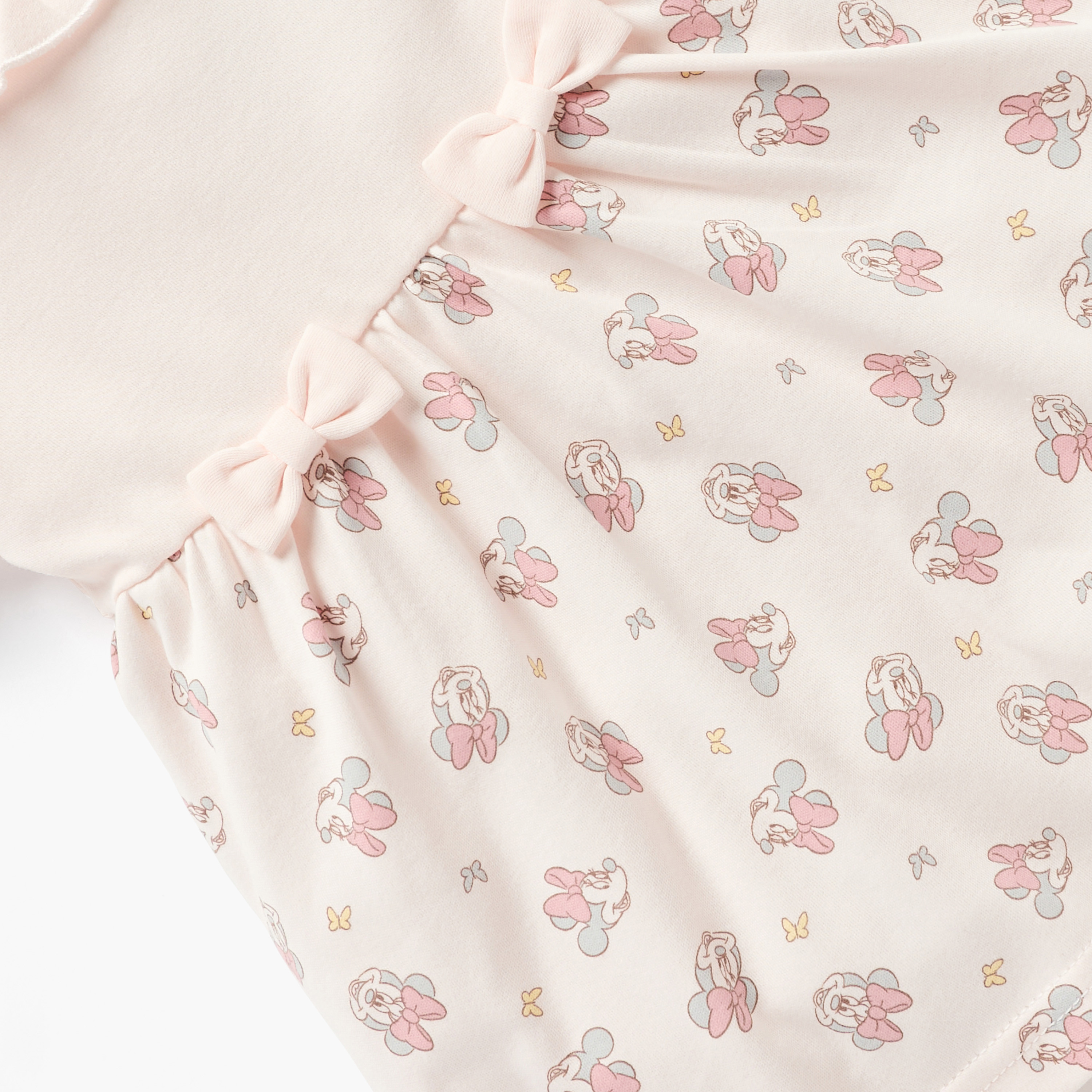 فستان بأكمام منفوخة وطبعات ميني ماوس من ديزني-baby-girls-clothing-dressesandjumpsuits-image-4