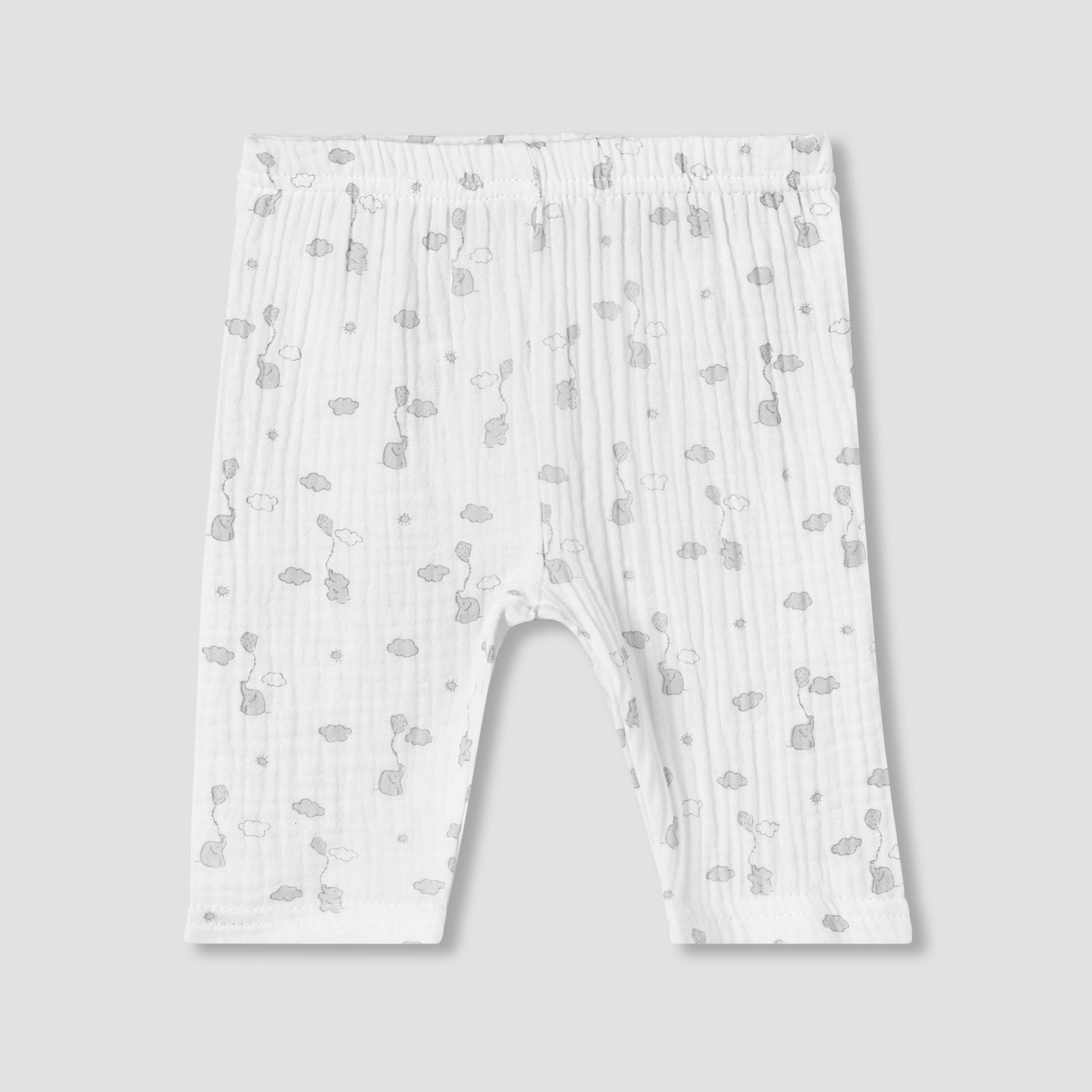 طقم بيجاما قطن بياقة عادية وأكمام طويلة وطبعات من جيجلز-baby-boys-clothing-nightwear-pyjamasets-image-4