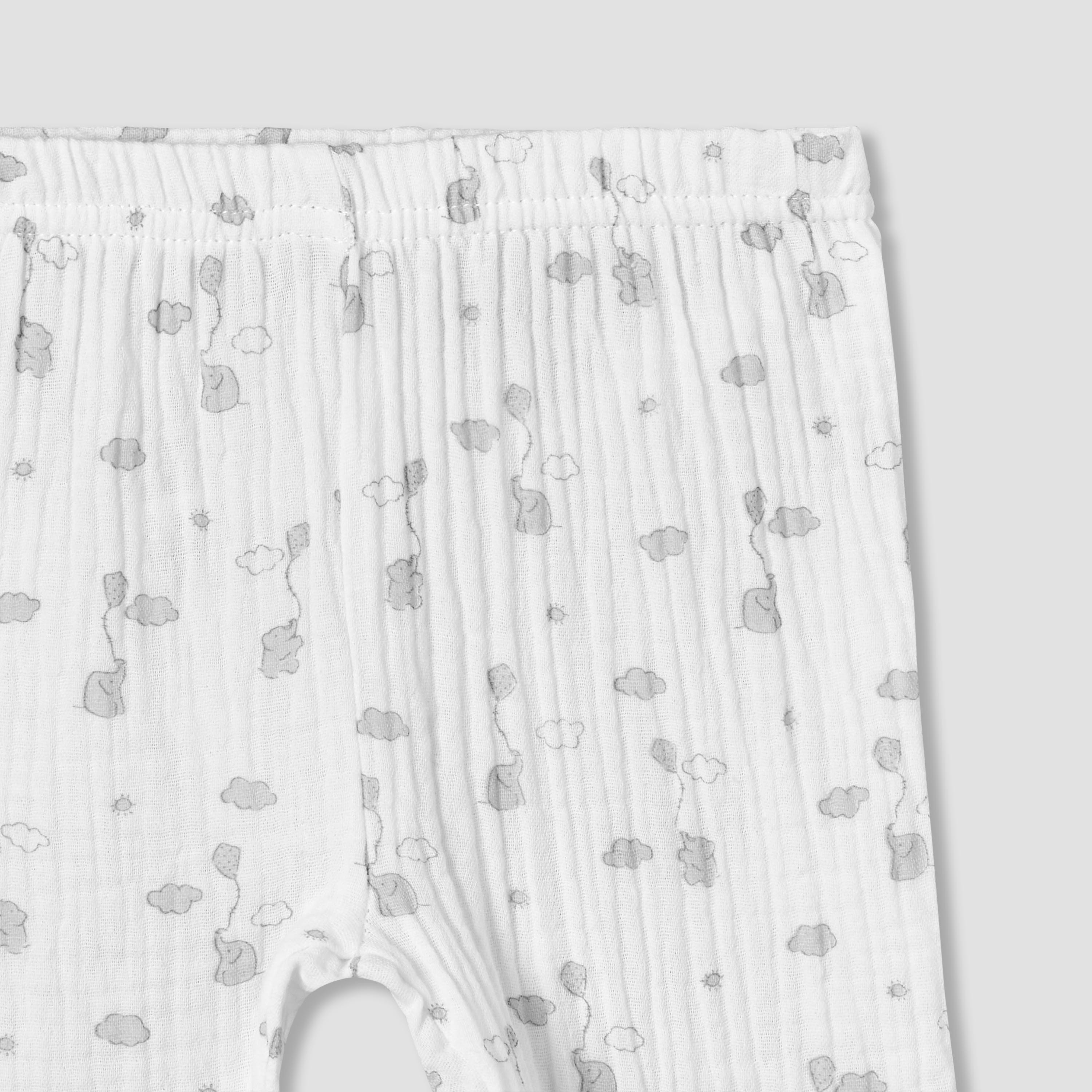 طقم بيجاما قطن بياقة عادية وأكمام طويلة وطبعات من جيجلز-baby-boys-clothing-nightwear-pyjamasets-image-7