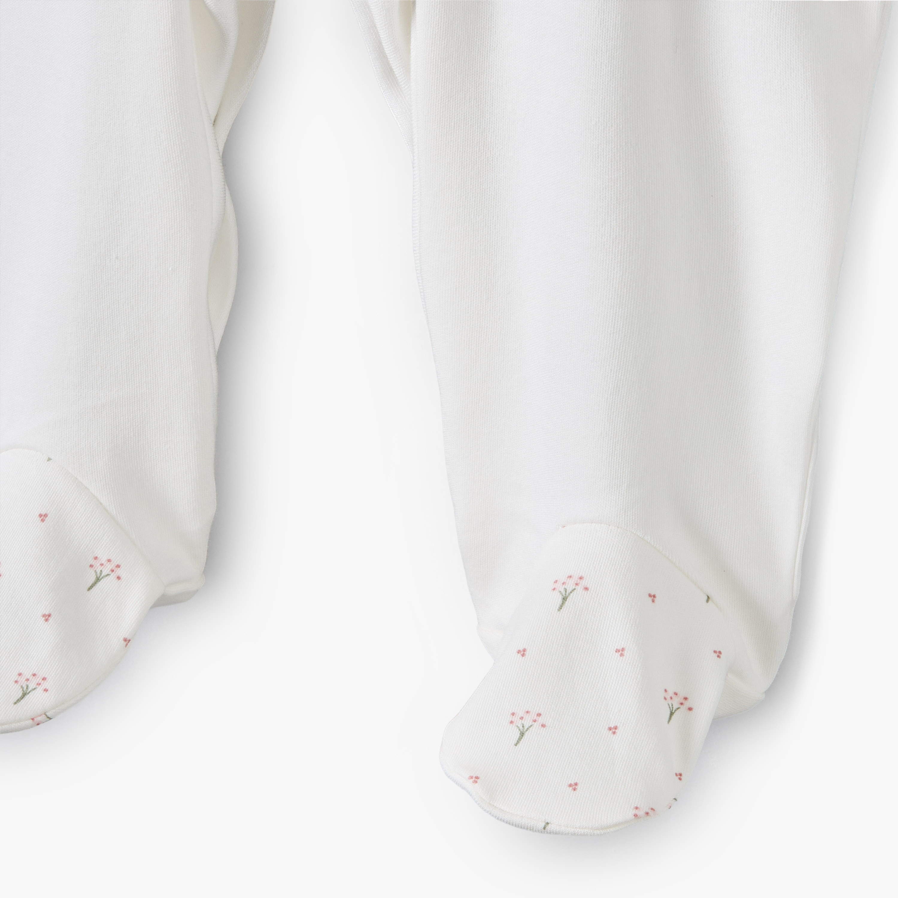 Giggles Supima Cotton Collared Long Sleeves Sleepsuit with Floral Print-baby-girls-clothing-nightwear-sleepsuits-image-5