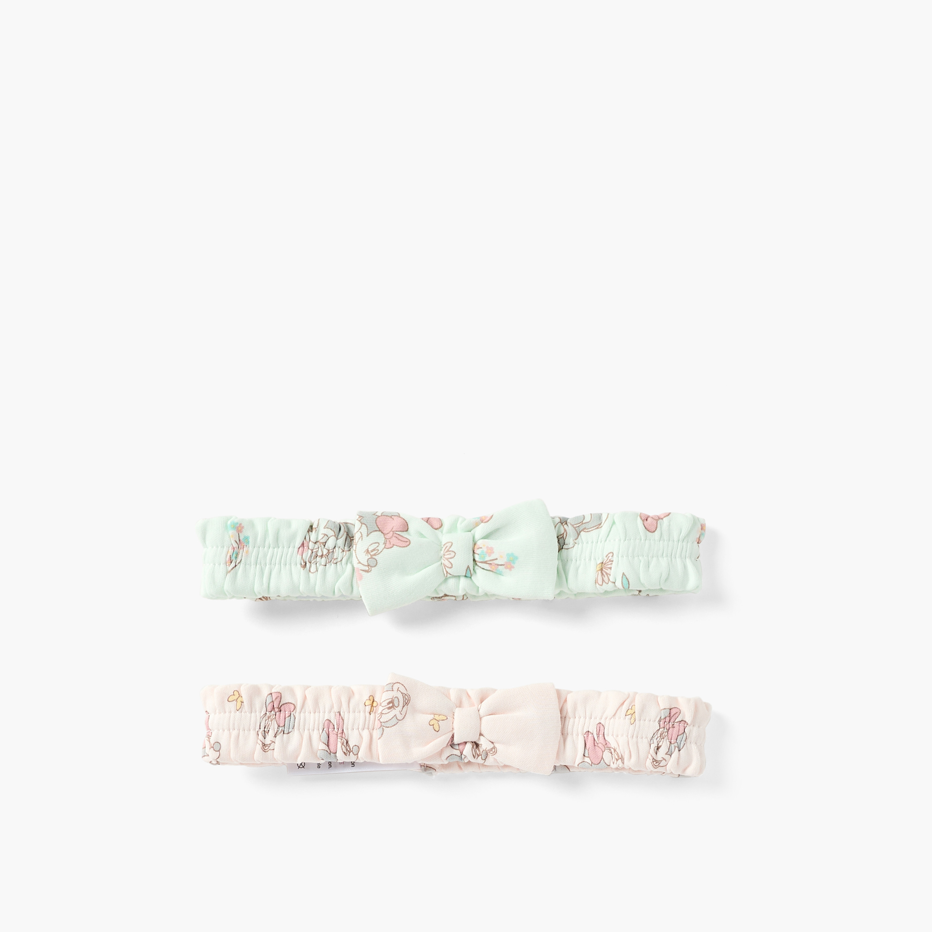 Disney Minnie Mouse and Daisy Duck Print Headband - Set of 2-baby-girls-accessories-hairaccessories-image-1