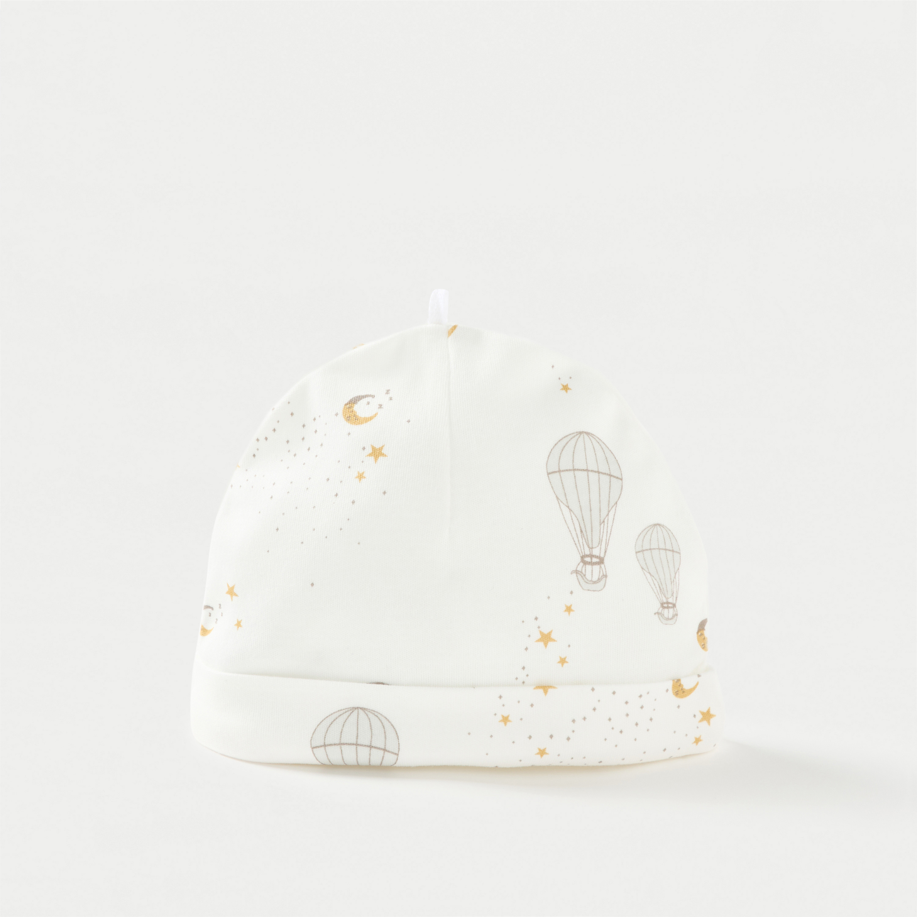 Juniors Printed Beanie Cap - Set of 2-baby-boys-accessories-caps-image-2