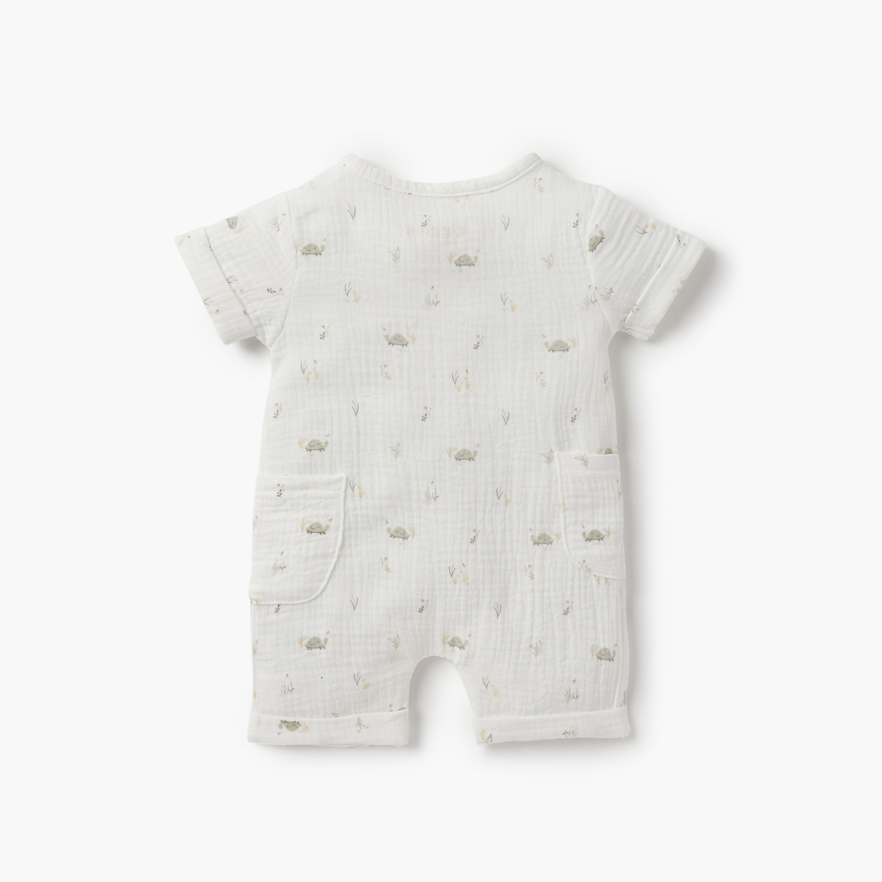 أفرول بياقة مستديرة وأكمام قصيرة وطبعات من جيجلز-baby-boys-clothing-rompers-image-2