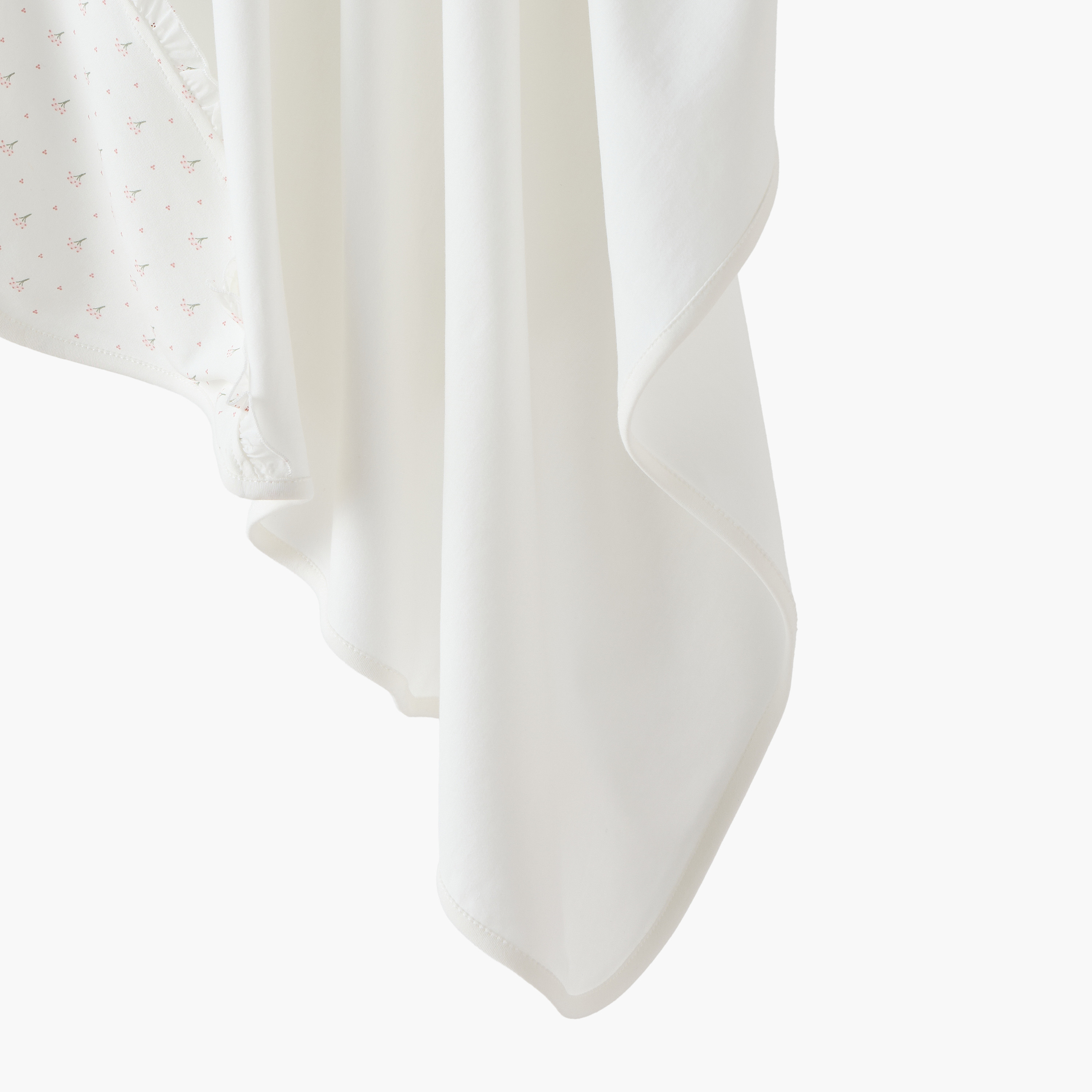 Giggles Receiving Blanket with Floral Print Hood-baby-nursery-blanketsandswaddles-receivingblankets-image-4