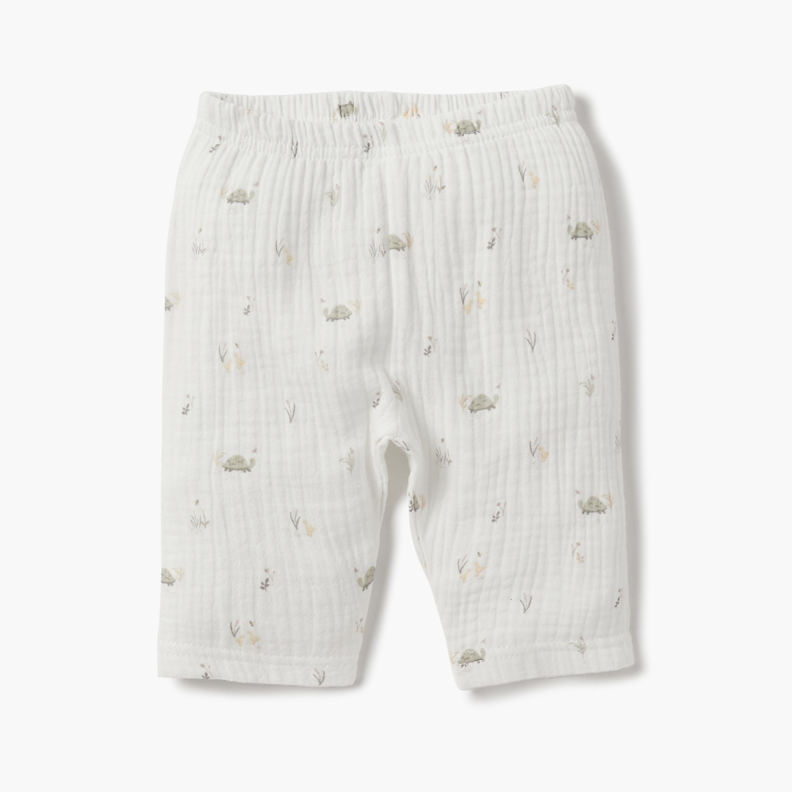طقم بنطلون بيجاما وقميص بطبعات سلحفاة من جيجلز-baby-boys-clothing-nightwear-pyjamasets-image-3