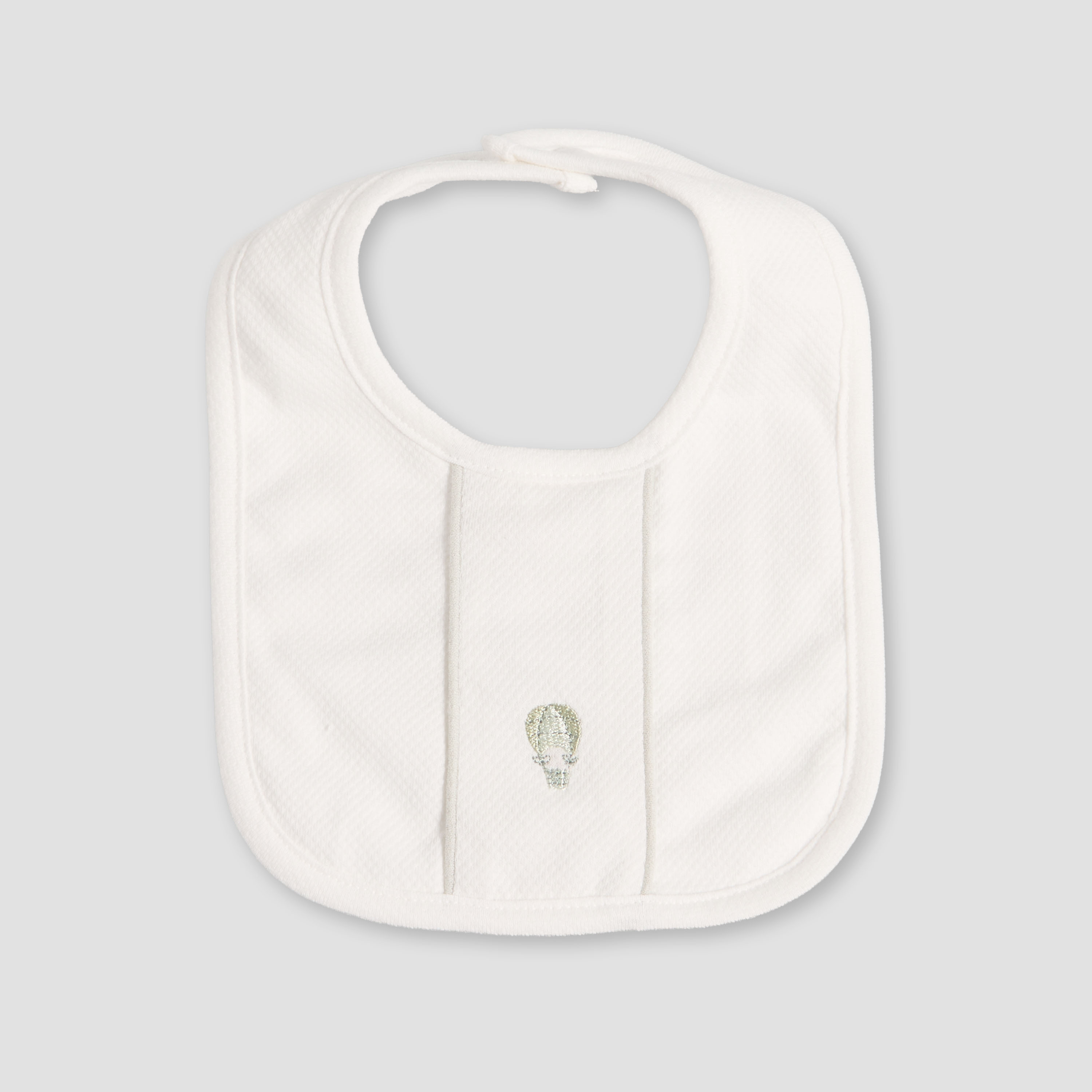 Giggles Baby Bib with Embroidery-baby-feeding-bibs-image-1