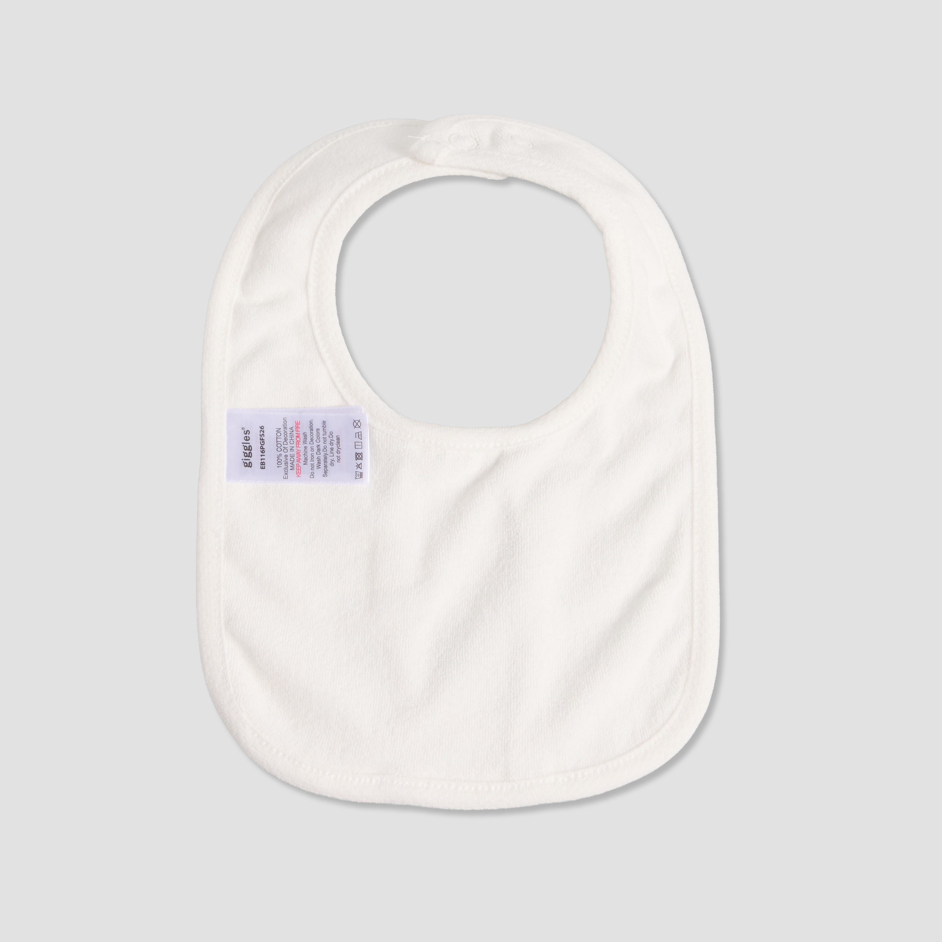 Giggles Baby Bib with Embroidery-baby-feeding-bibs-image-2