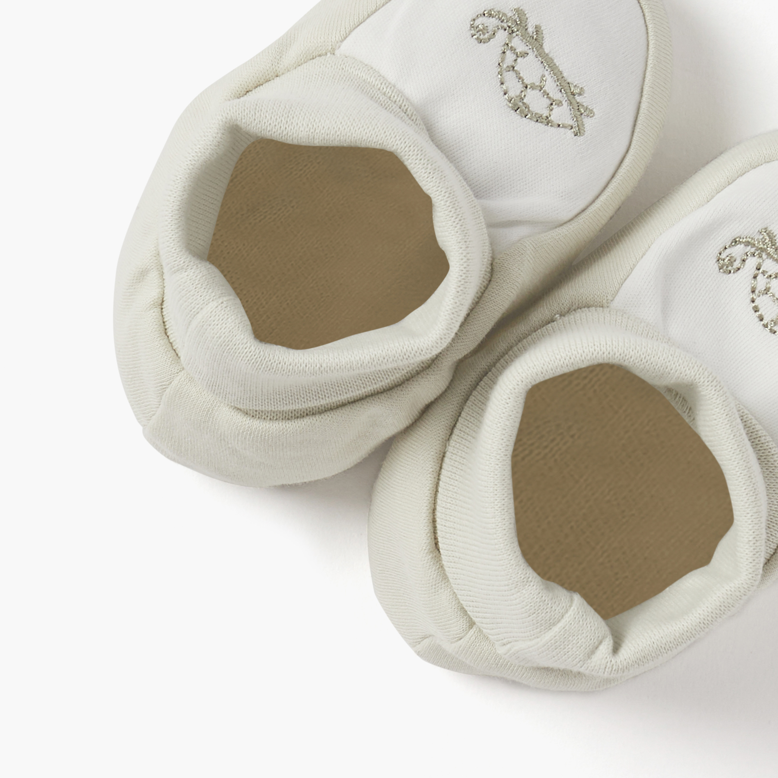 Giggles Tortoise Embroidered Booties-baby-boys-shoes-booties-image-4