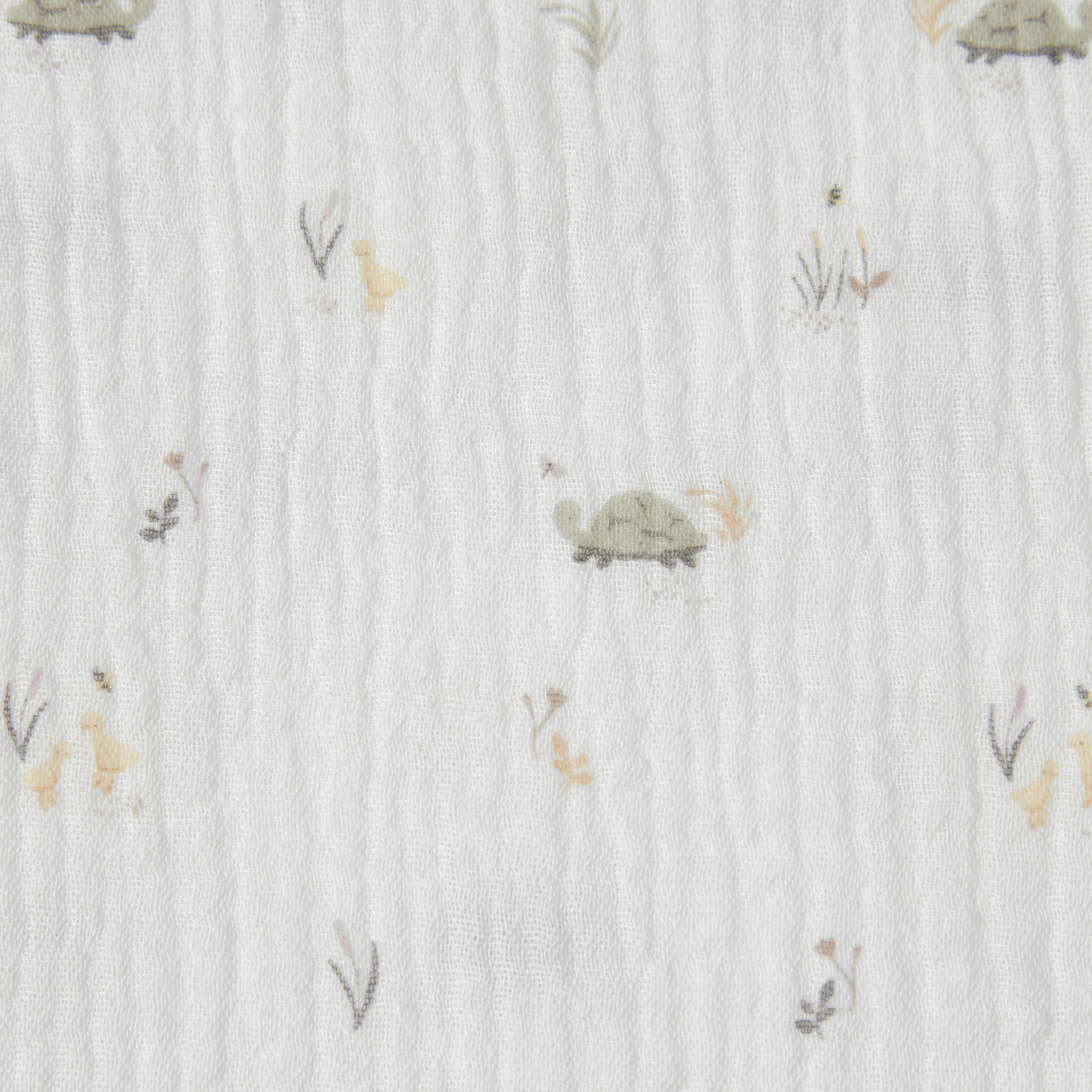 Giggles Tortoise Print Receiving Blanket - 70x70 cm-baby-nursery-blanketsandswaddles-receivingblankets-image-5