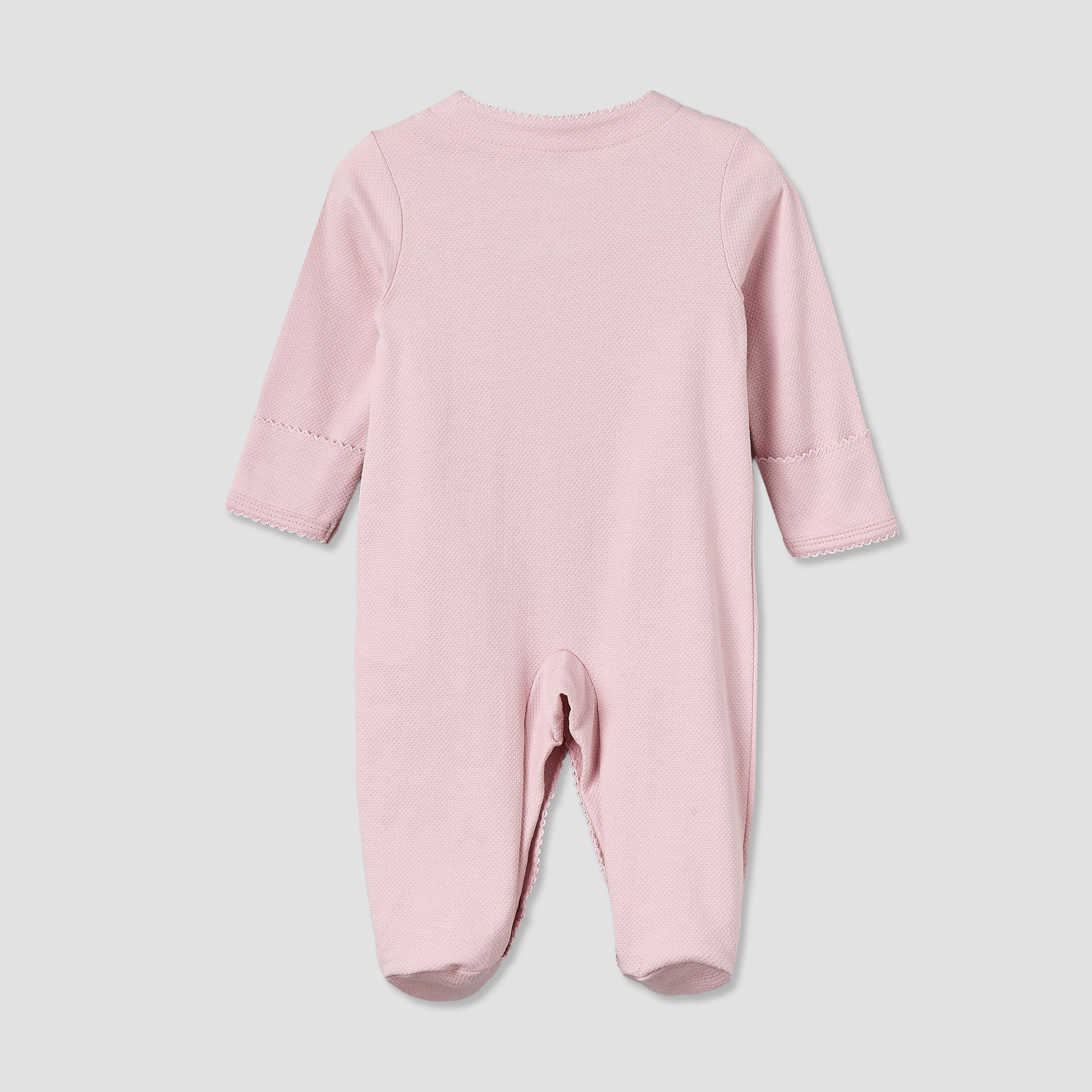 Giggles Cotton Round Neck Long Sleeves Sleepsuit with Snap Button Closure-baby-girls-clothing-nightwear-sleepsuits-image-3