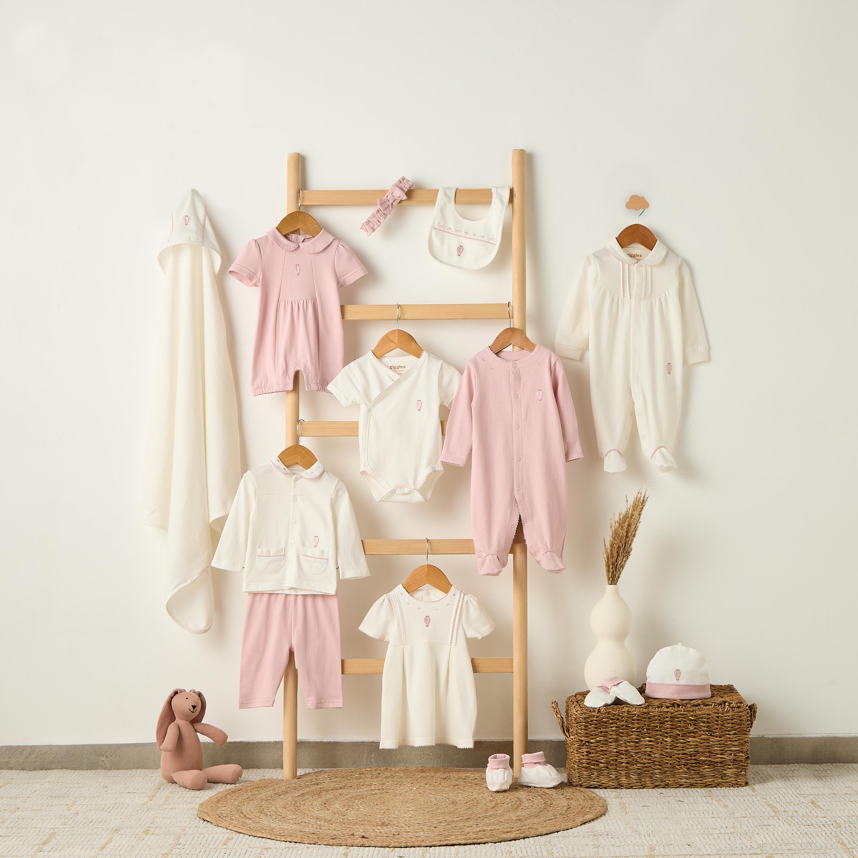 Giggles Cotton Collared Long Sleeves Pyjama Set with Textured Pattern-baby-girls-clothing-nightwear-pyjamasets-image-8