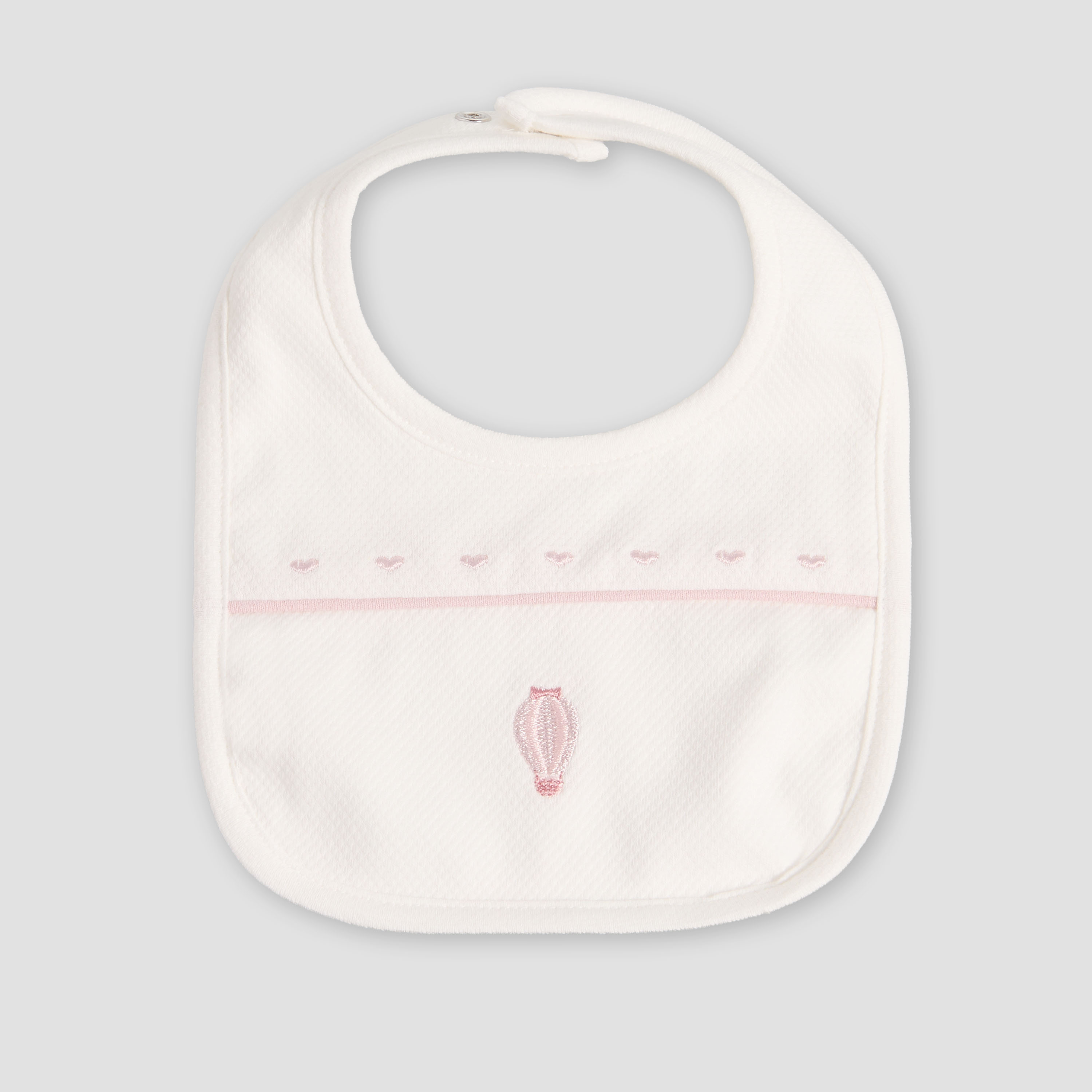 Giggles Baby Bib with Embroidered Design-baby-feeding-bibs-image-1