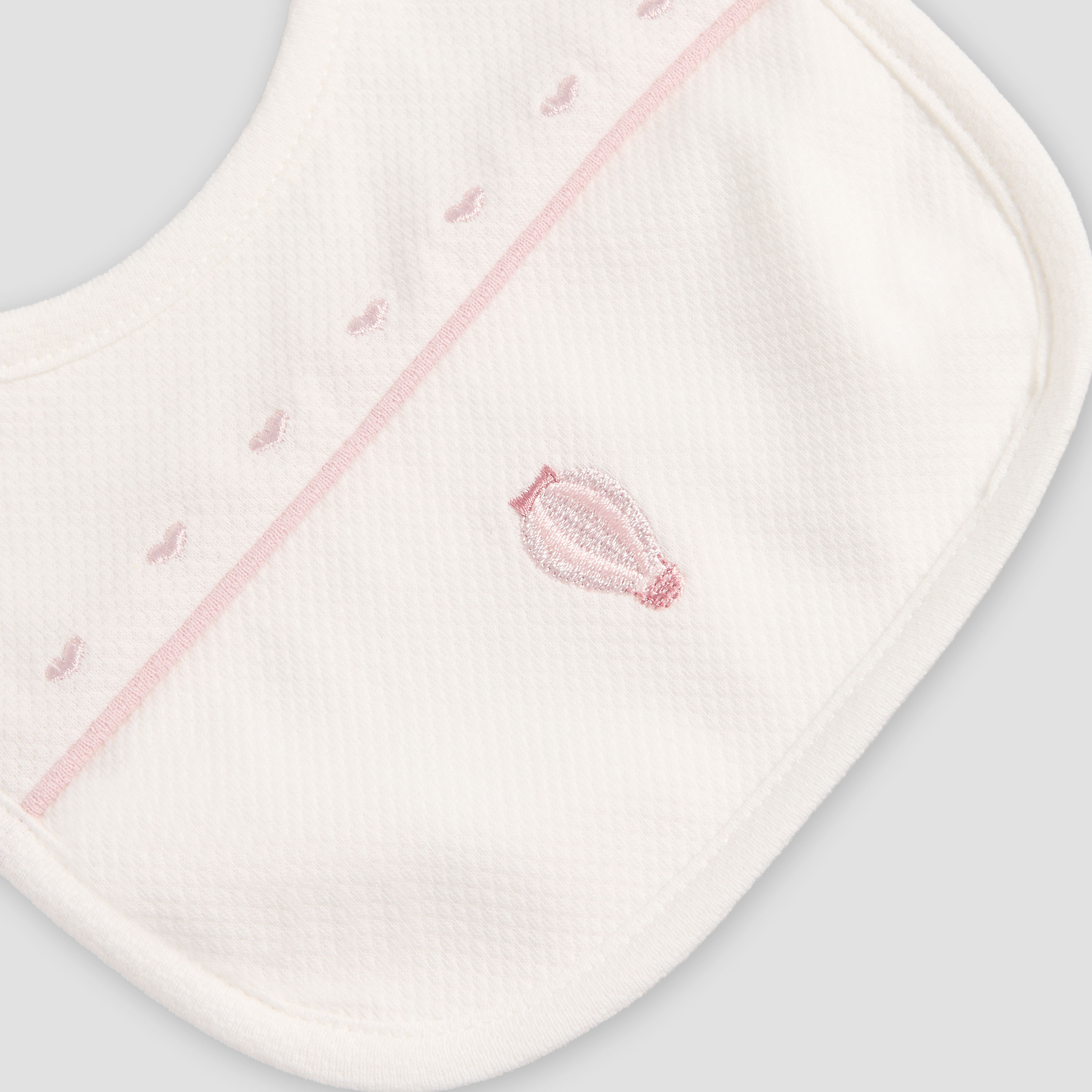 Giggles Baby Bib with Embroidered Design-baby-feeding-bibs-image-3
