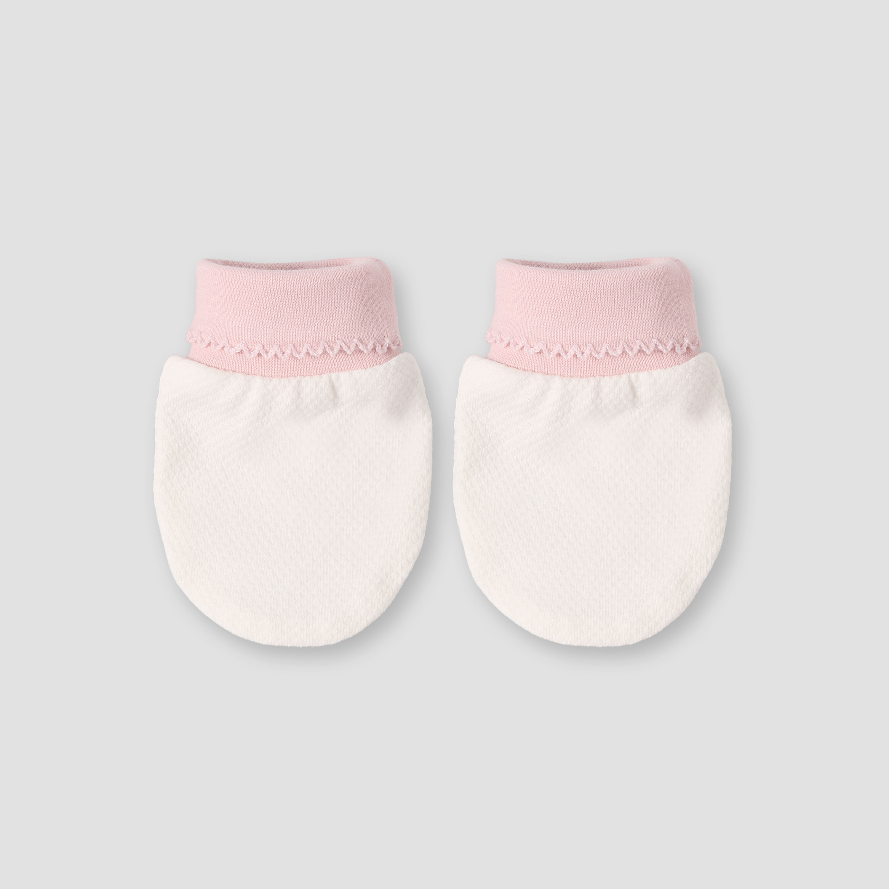 Giggles Mittens with Textured Pattern, 0-36 months-baby-girls-accessories-mittens-image-1