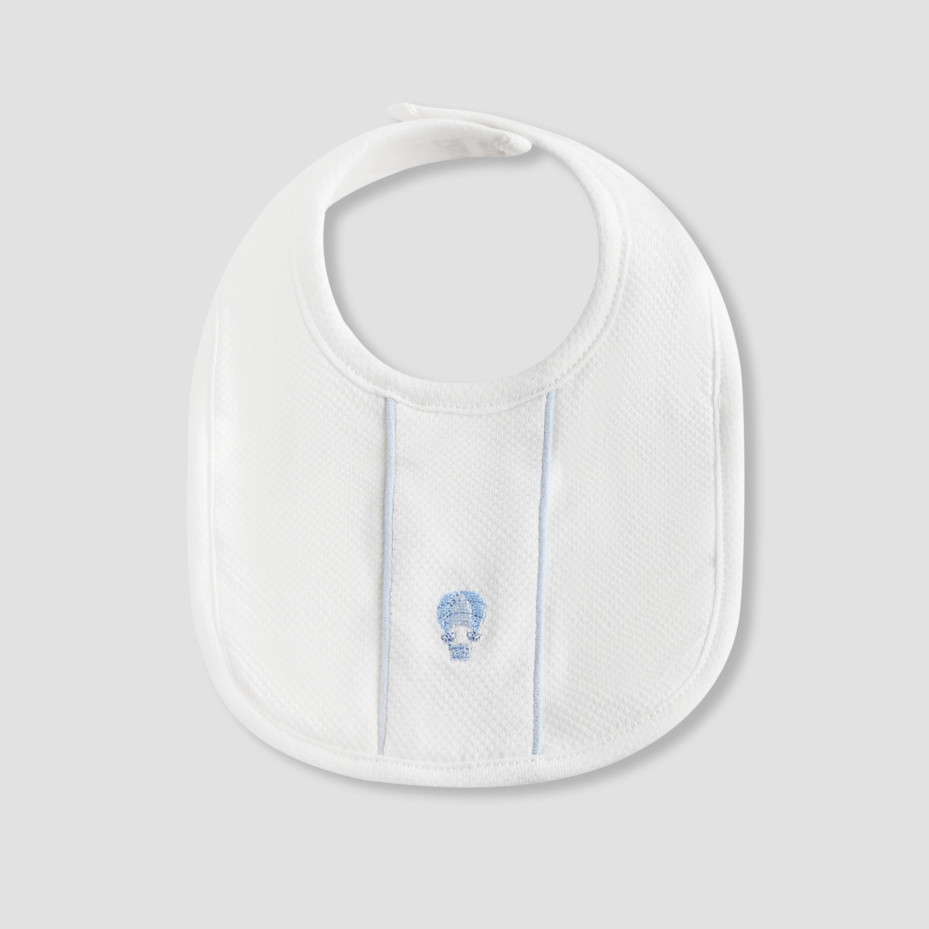 Giggles Baby Bib with Snap Button Closure-baby-feeding-bibs-image-1