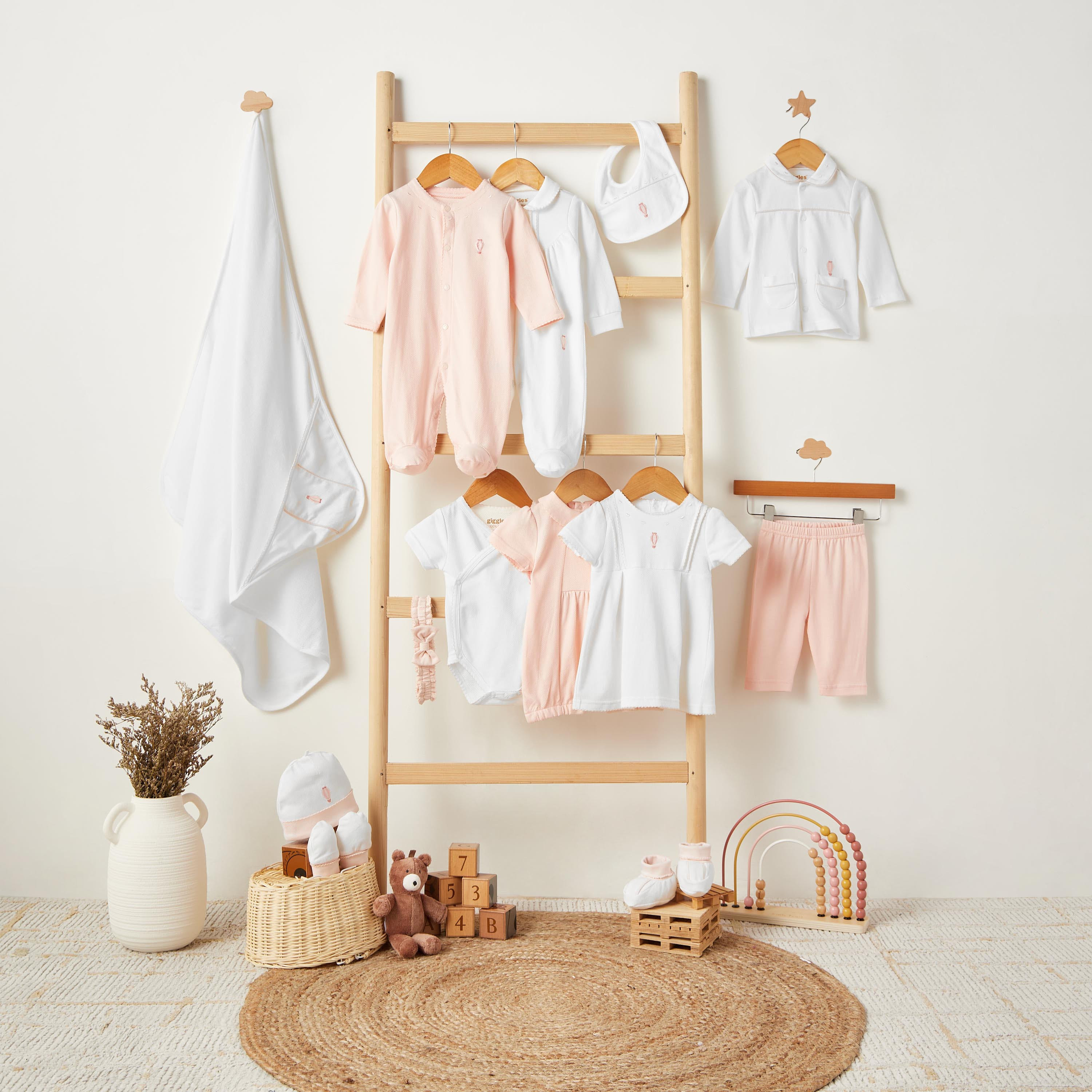 Giggles Cotton Collared Long Sleeves Sleepsuit with Snap Button Closure-baby-girls-clothing-nightwear-sleepsuits-image-6