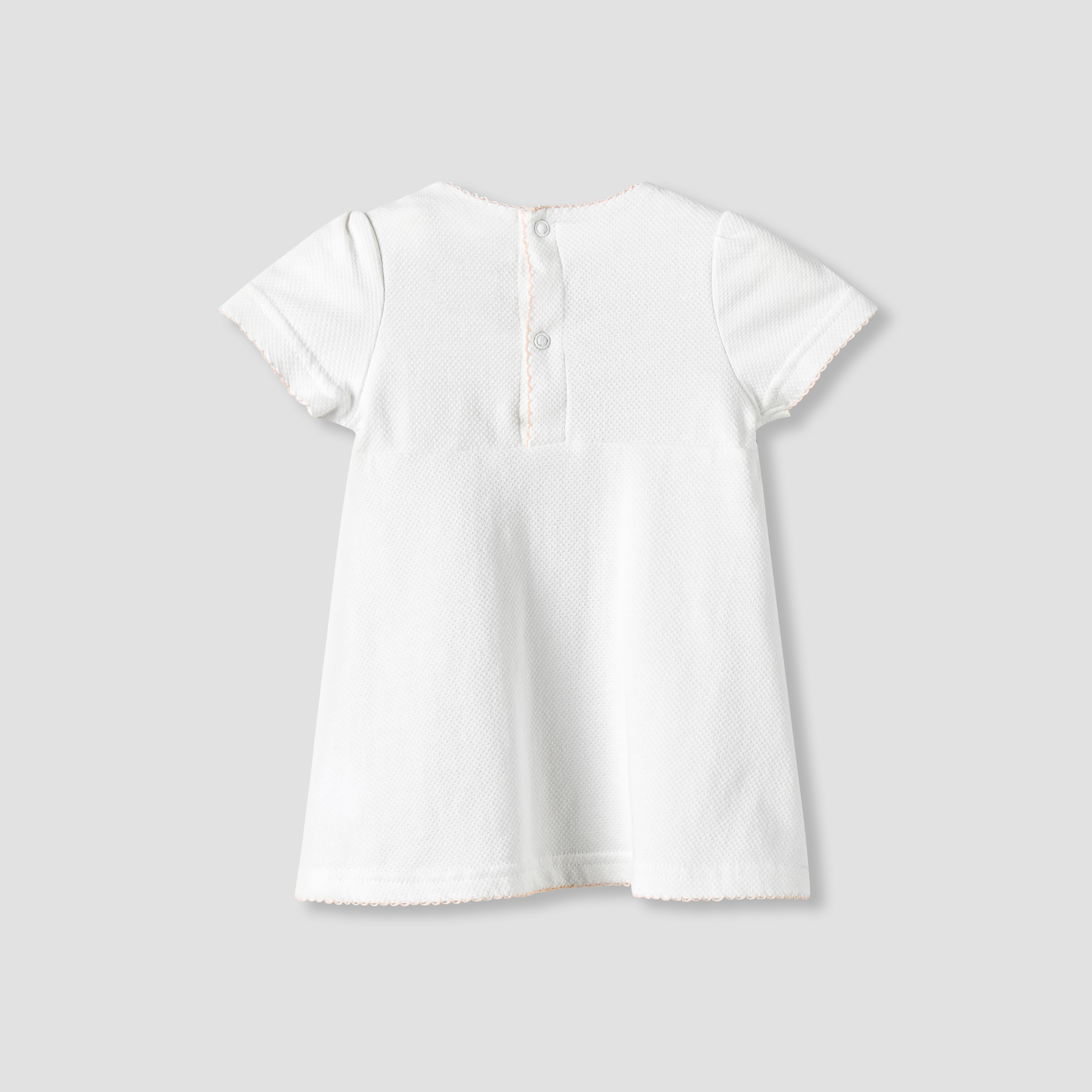 Giggles Round Neck Short Sleeves A-line Dress with Embroidery-baby-girls-clothing-dressesandjumpsuits-image-3