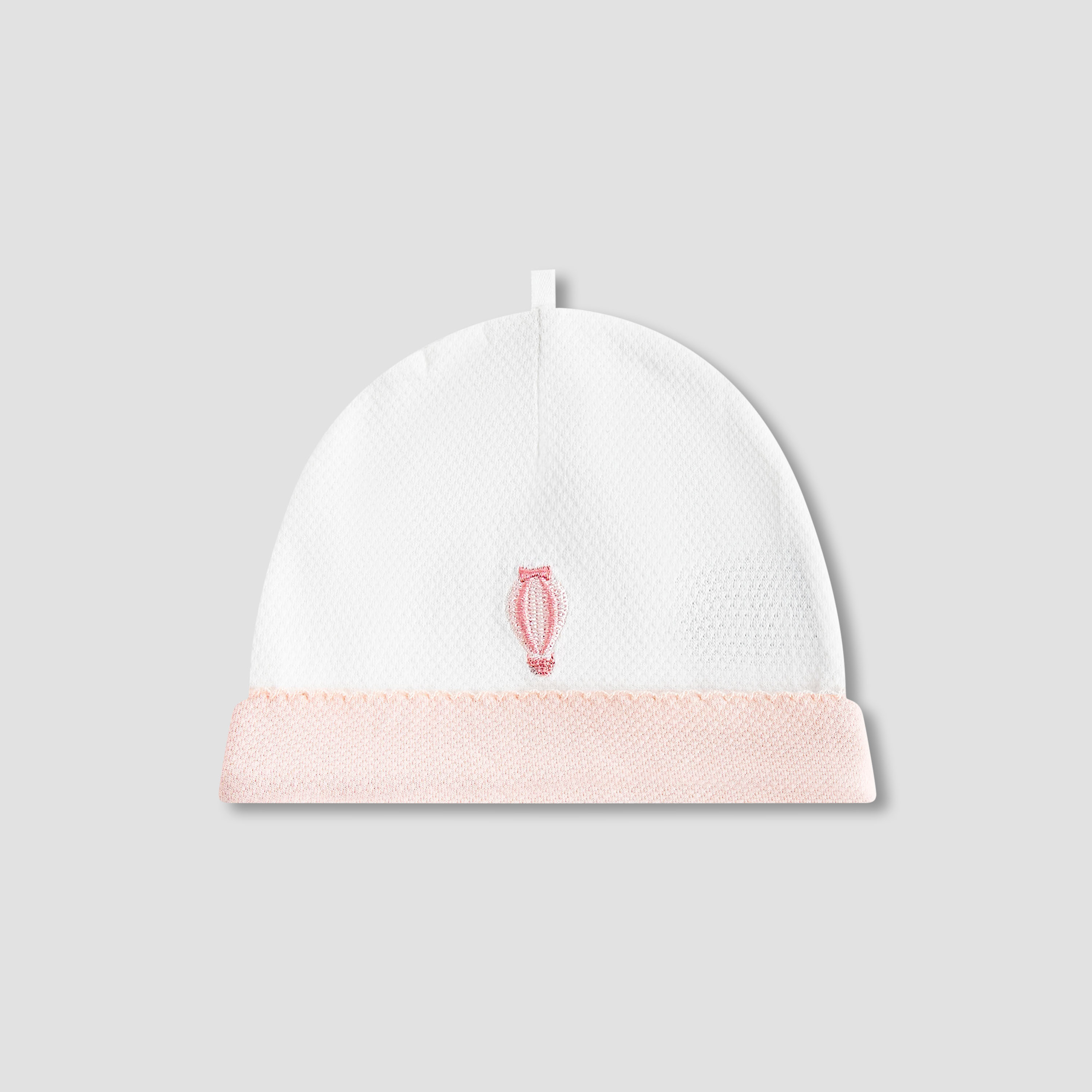 Giggles Cap with Hot Air Balloon Embroidery-baby-girls-accessories-caps-image-2