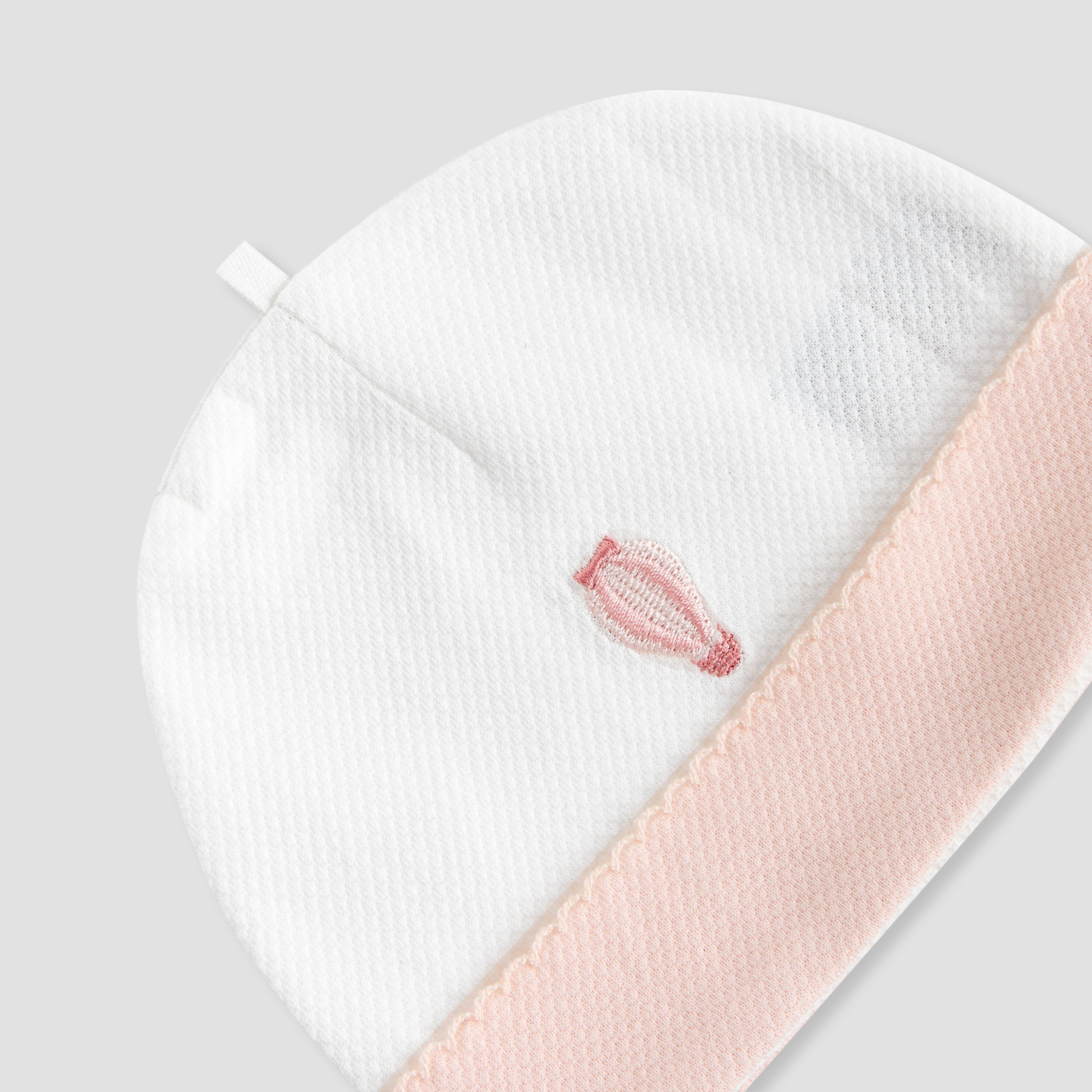 Giggles Cap with Hot Air Balloon Embroidery-baby-girls-accessories-caps-image-4