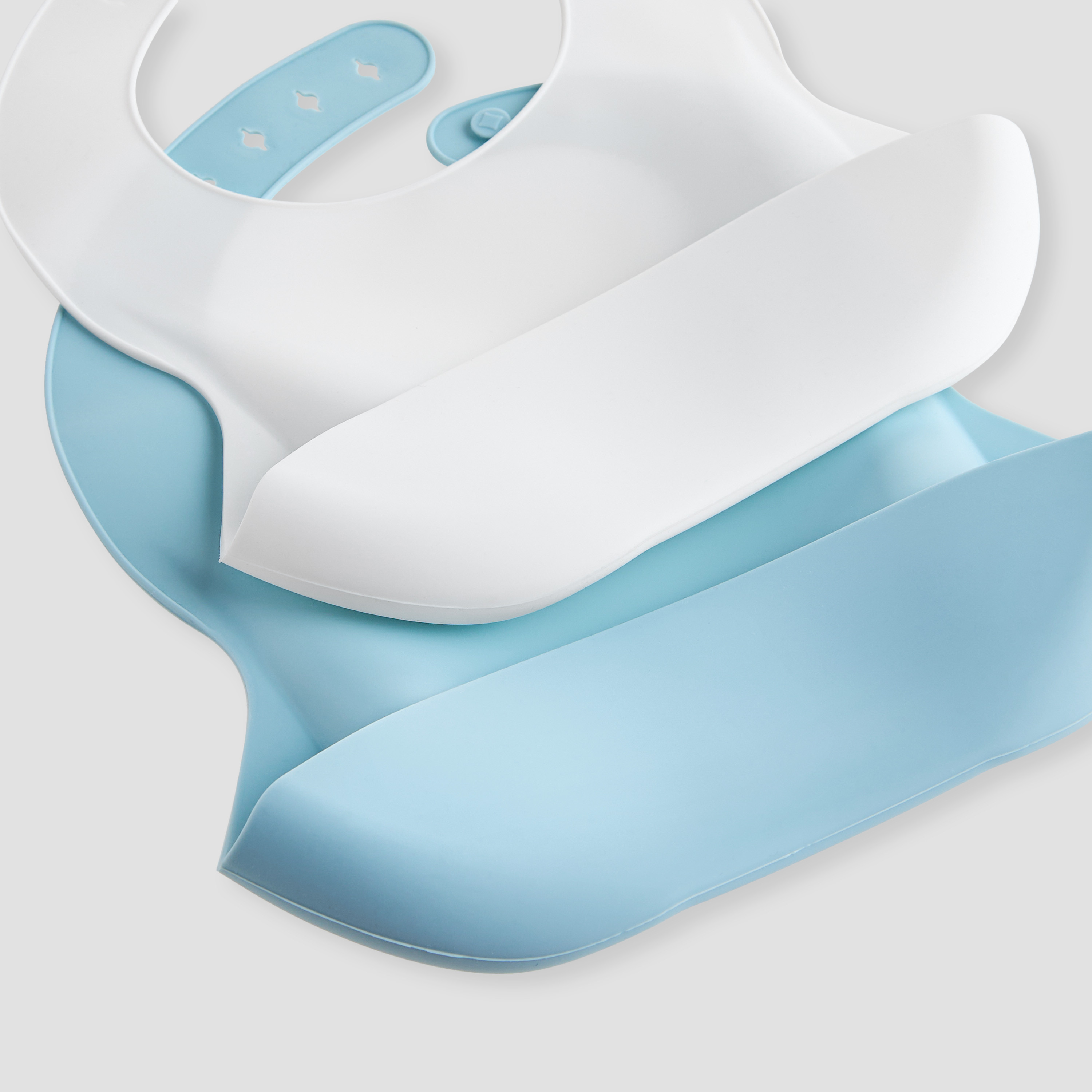 Juniors 3-Piece Silicone Bib and Teether Set-baby-feeding-bibs-image-6