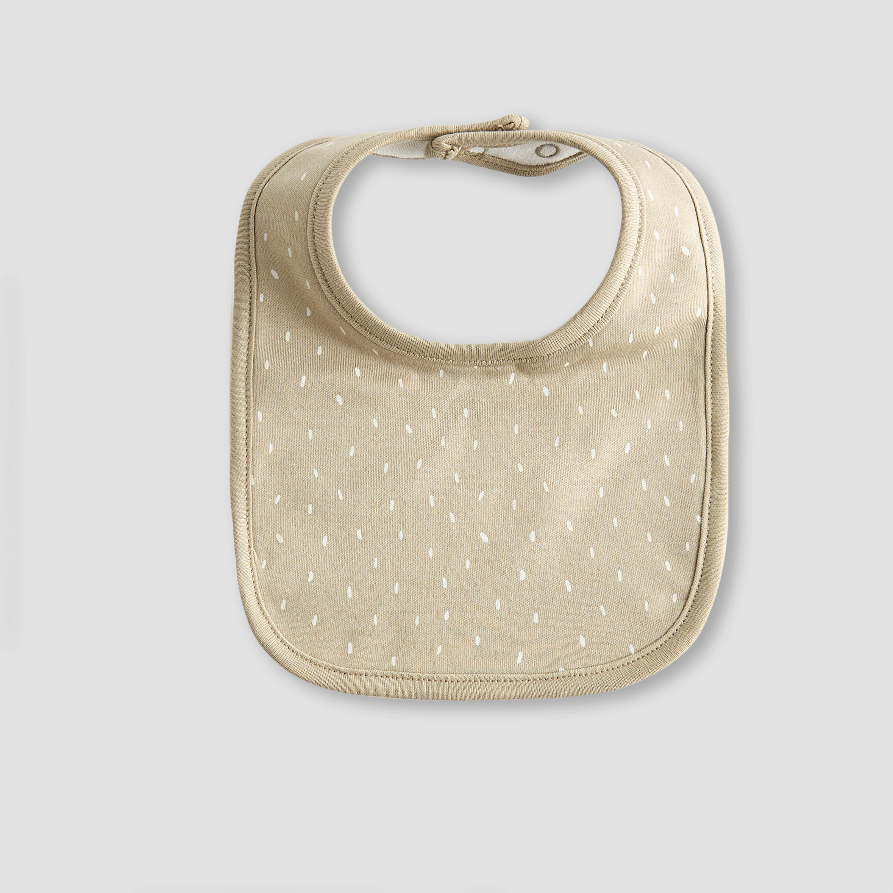 مرايل بطبعات زرافة وأزرار إغلاق من جونيورز - طقم 3 قطع-baby-feeding-bibs-image-3