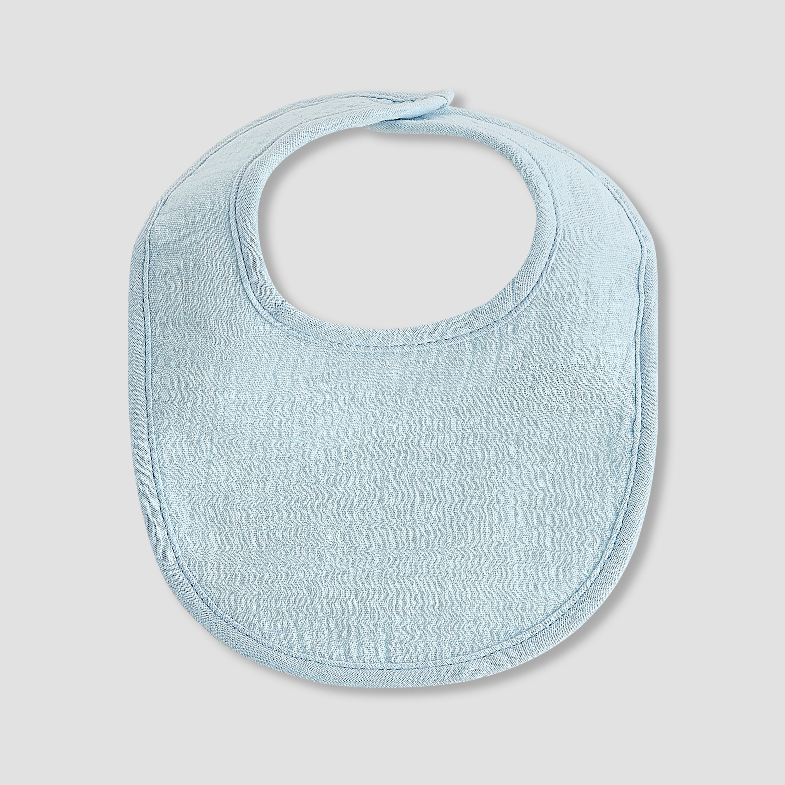 Pack of 2 Giggles Baby Bib with Snap Button Closure-baby-feeding-bibs-image-2