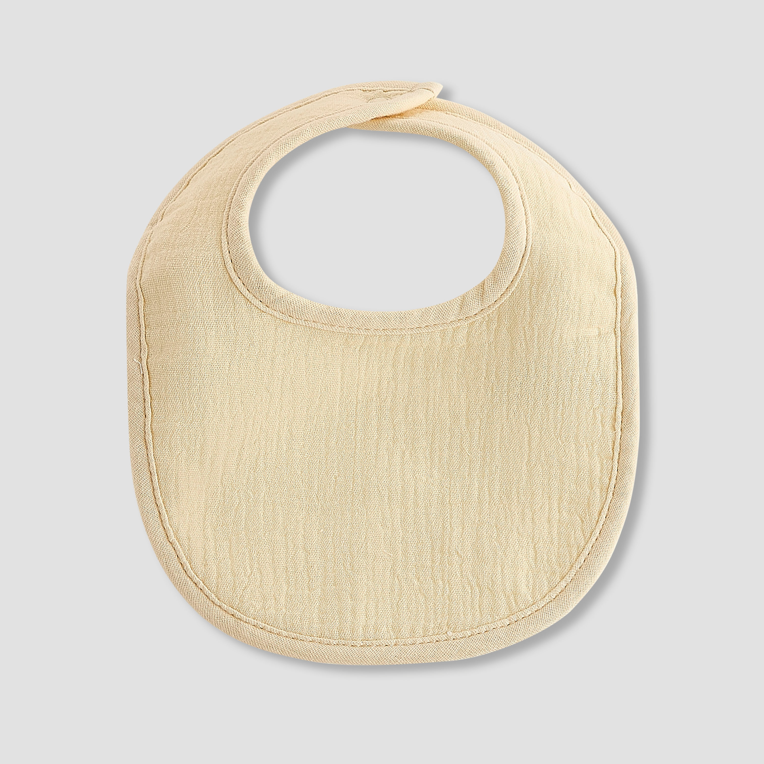 Pack of 2 Giggles Baby Bib with Snap Button Closure-baby-feeding-bibs-image-3