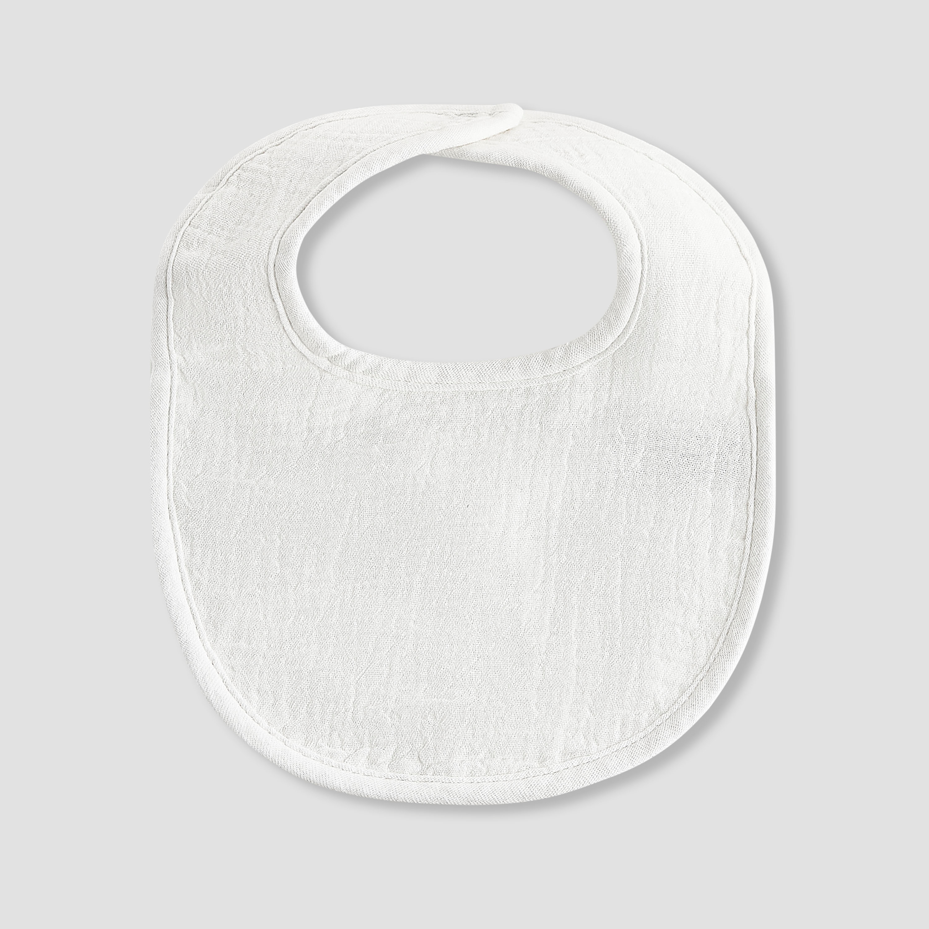 Pack of 2 Giggles Baby Bib with Snap Button Closure-baby-feeding-bibs-image-2
