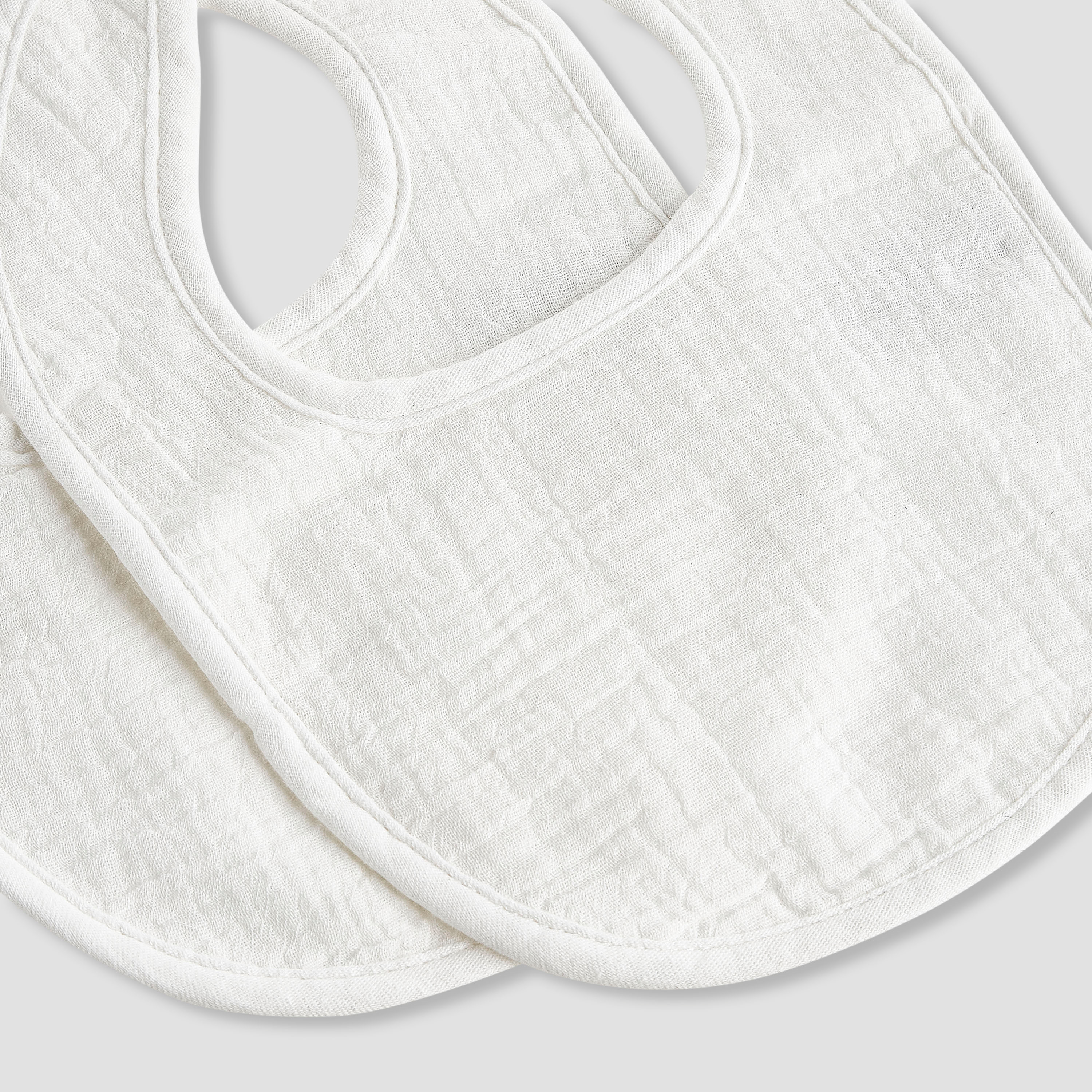 Pack of 2 Giggles Baby Bib with Snap Button Closure-baby-feeding-bibs-image-4