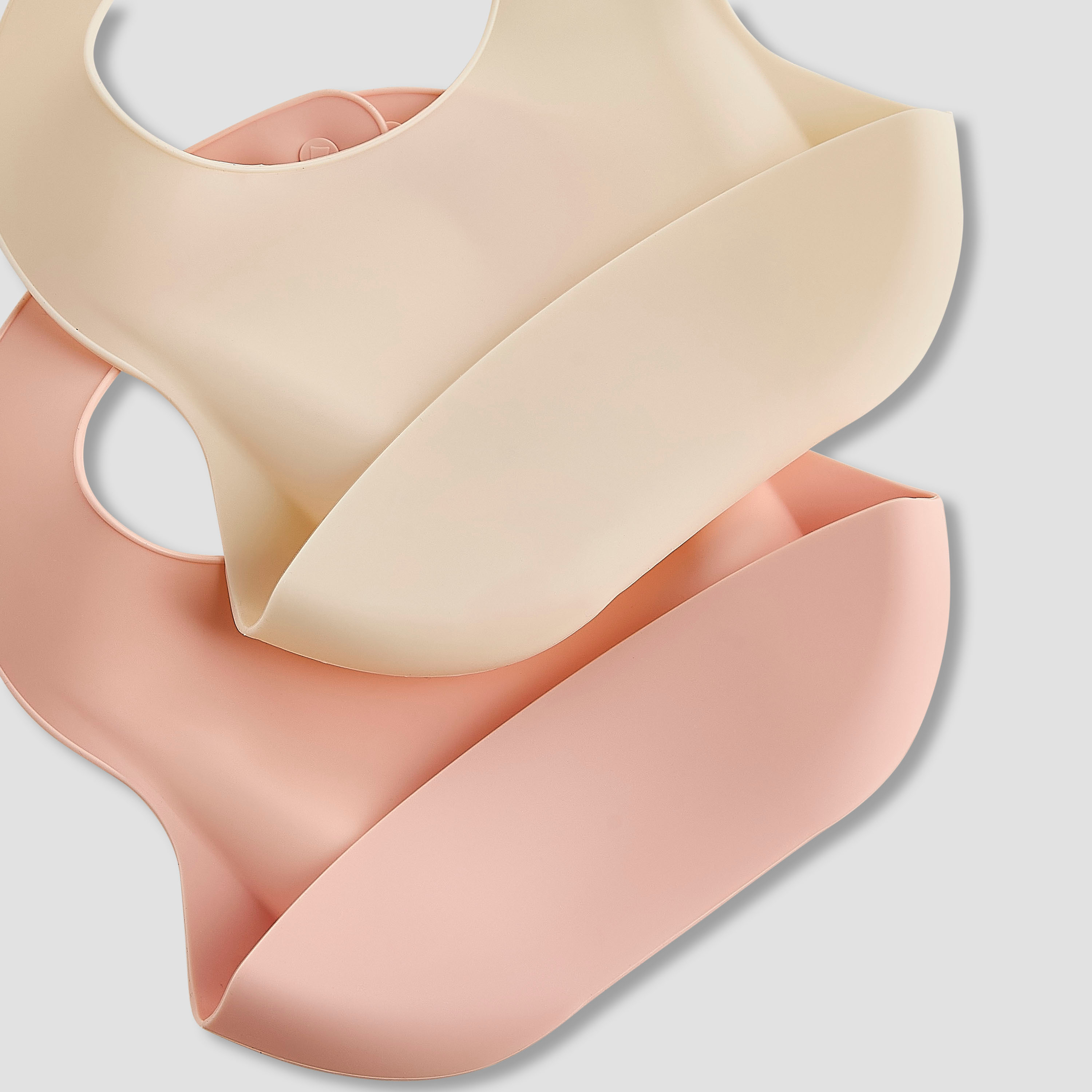 Pack of 2 Juniors Silicone Baby Bib with Food Catcher Pocket-baby-feeding-bibs-image-5