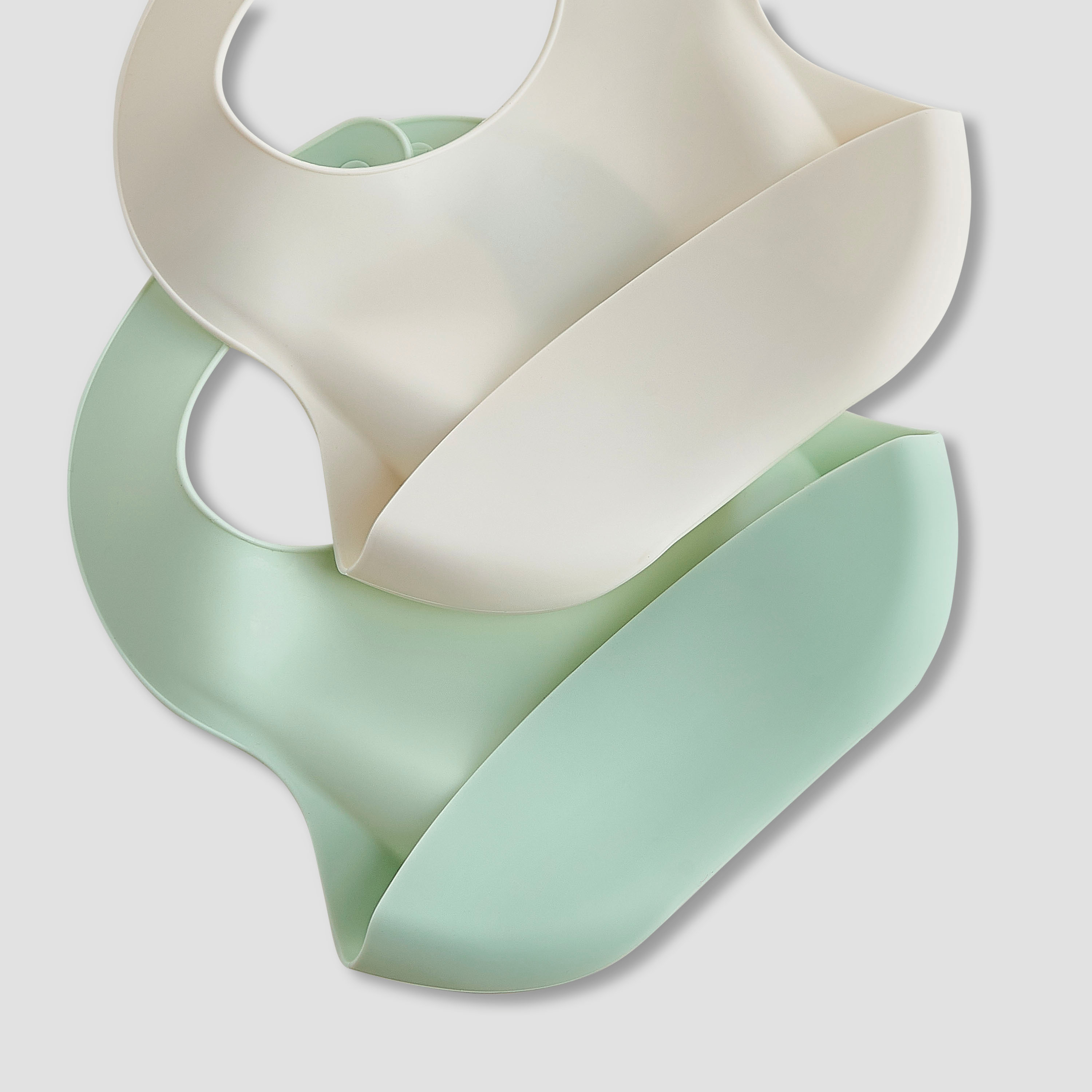 Pack of 2 Juniors Silicone Baby Bib with Food Catcher Pocket-baby-feeding-bibs-image-5