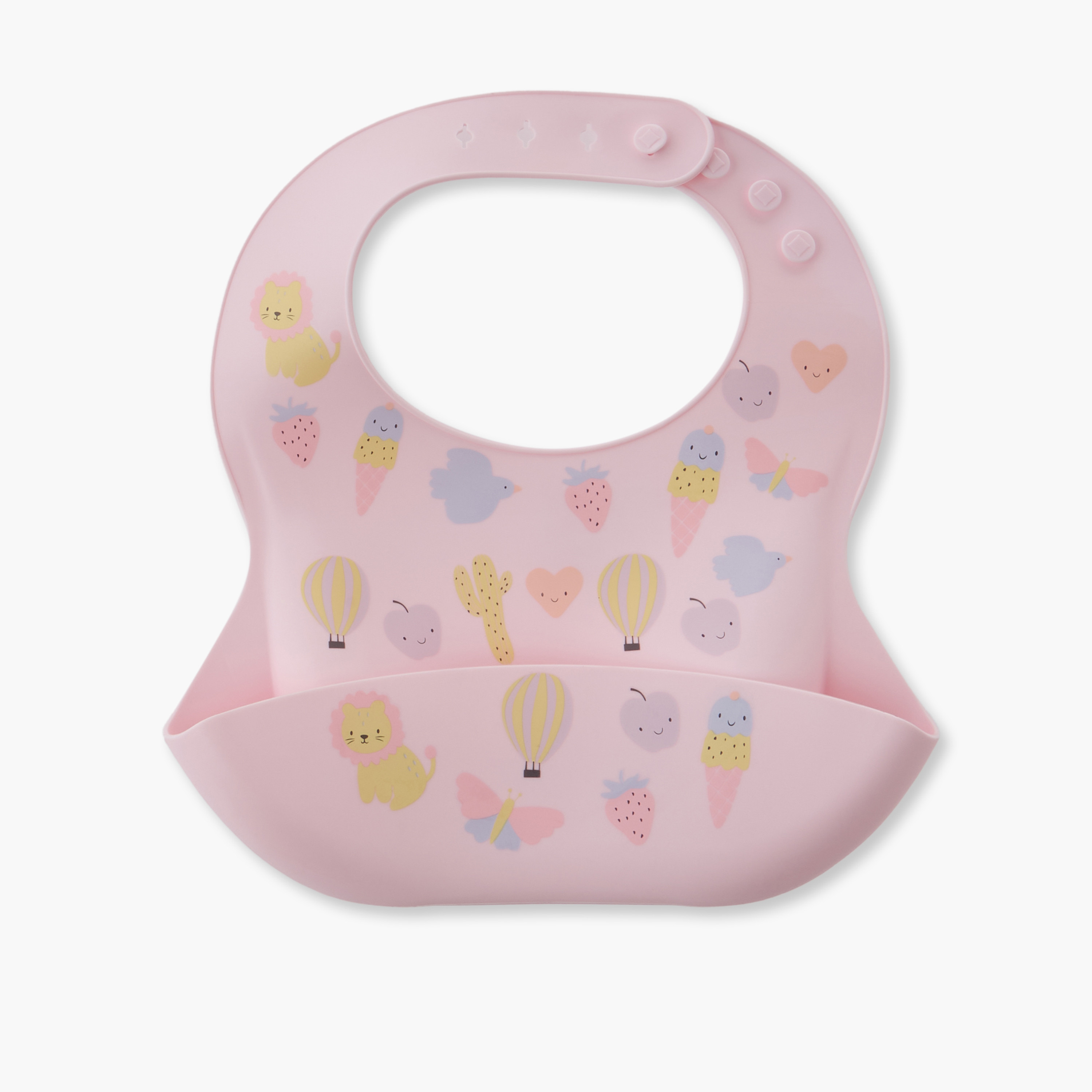 Pack of 2 Juniors Baby Bib with Pocket-baby-feeding-bibs-image-3