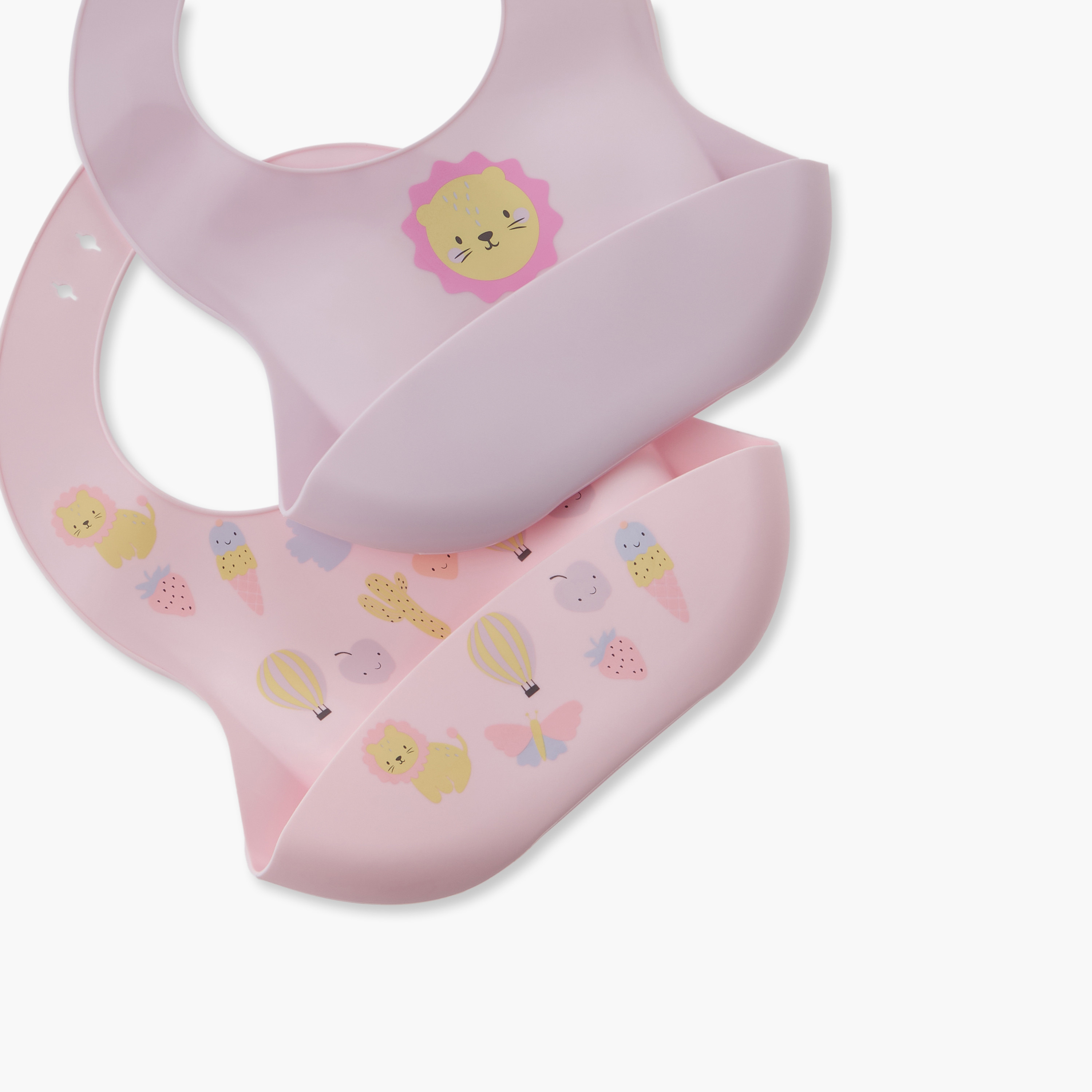 Pack of 2 Juniors Baby Bib with Pocket-baby-feeding-bibs-image-5