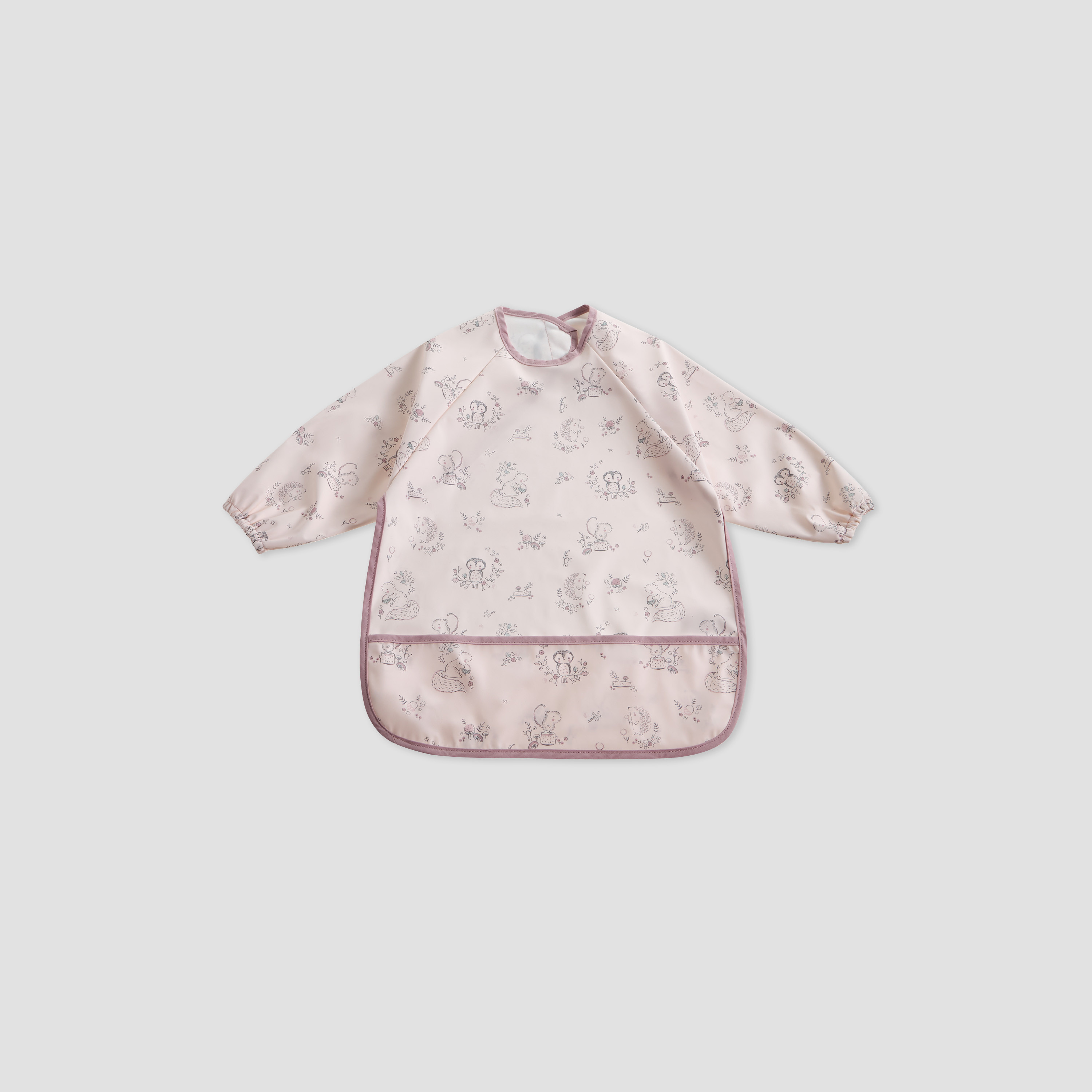 مريلة مئز بطبعات وودلاند بأكمام طويلة من جونيورز-baby-feeding-bibs-image-6