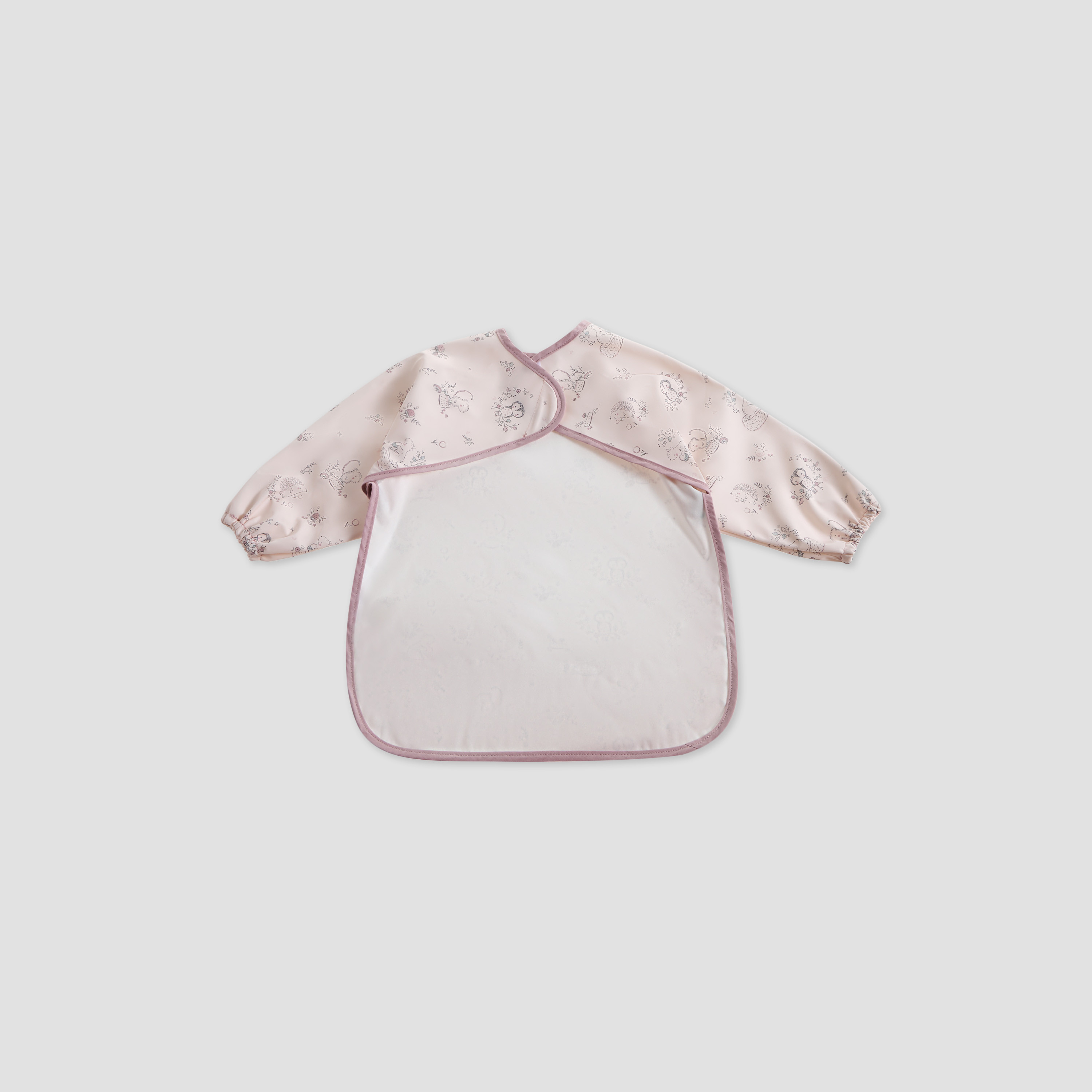 مريلة مئز بطبعات وودلاند بأكمام طويلة من جونيورز-baby-feeding-bibs-image-5