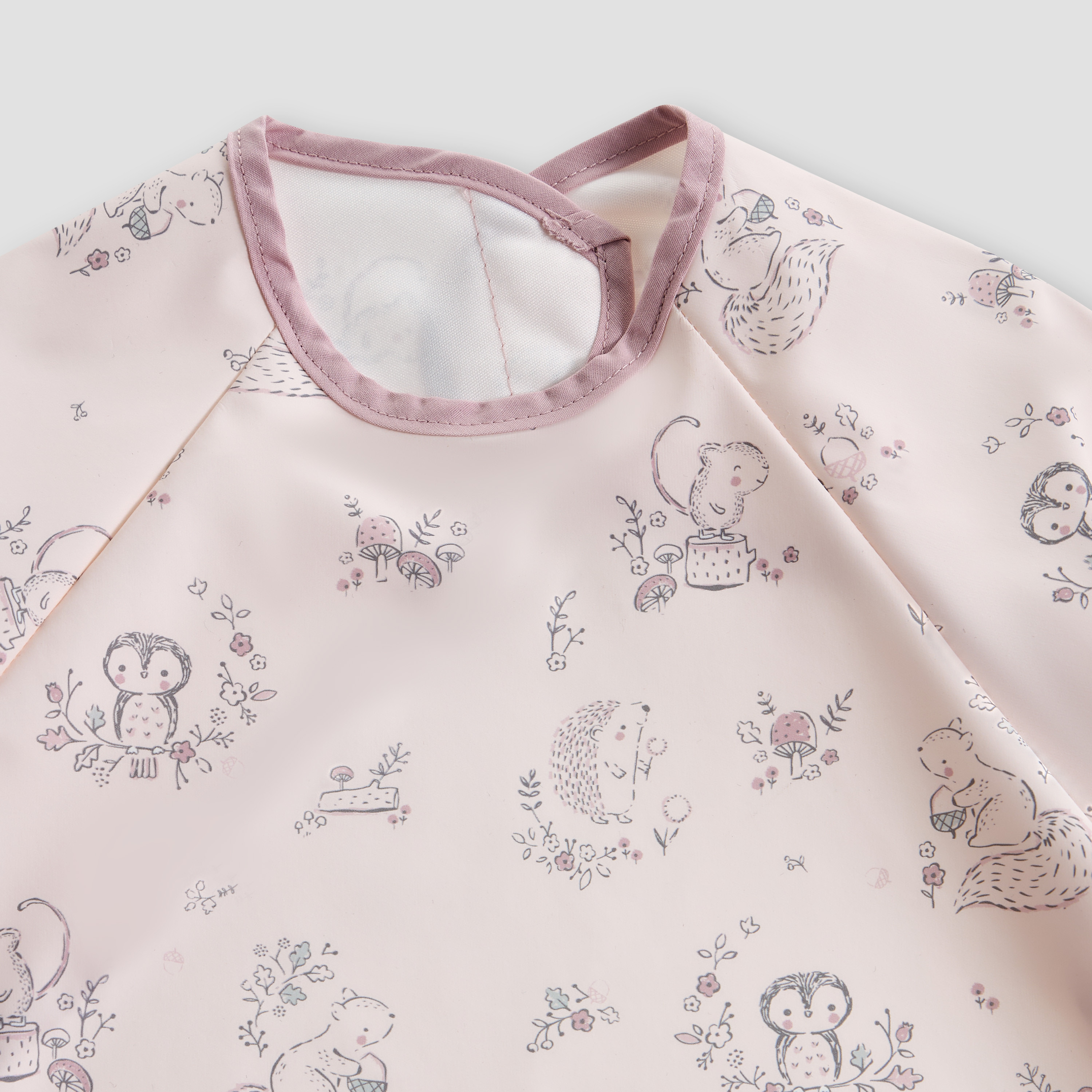 مريلة مئز بطبعات وودلاند بأكمام طويلة من جونيورز-baby-feeding-bibs-image-4