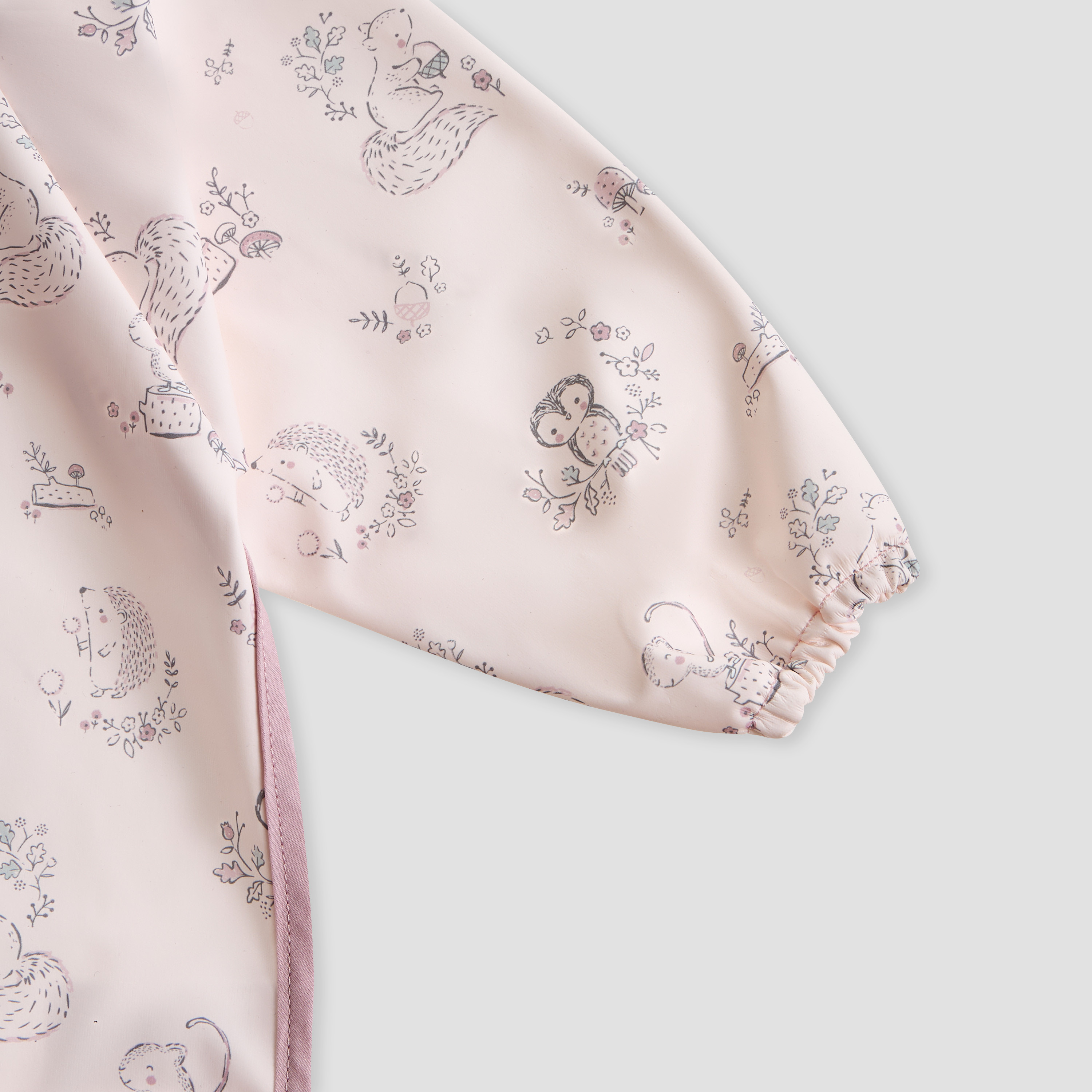 مريلة مئز بطبعات وودلاند بأكمام طويلة من جونيورز-baby-feeding-bibs-image-2