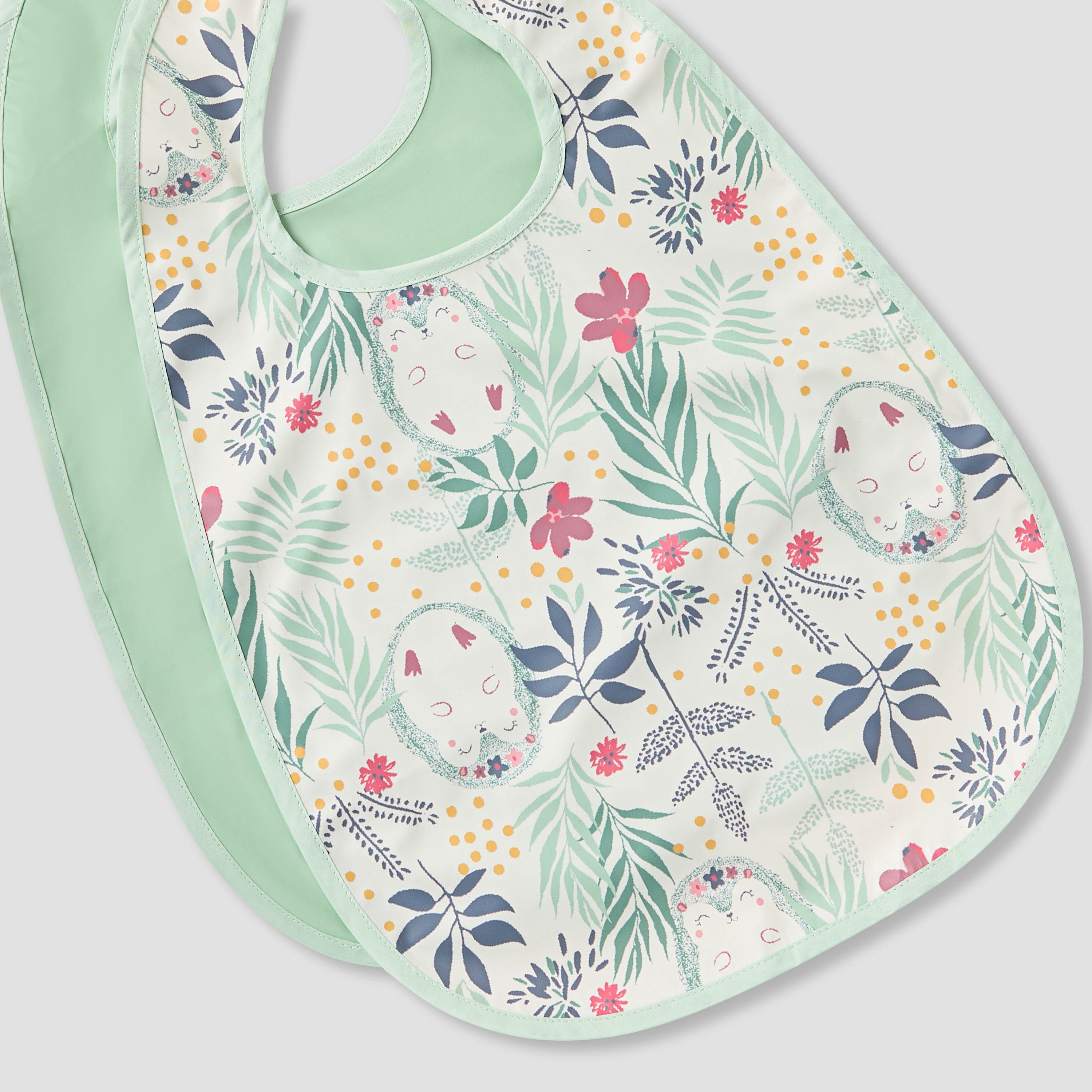 Juniors Assorted Waterproof Bib - Set of 2-baby-feeding-bibs-image-5