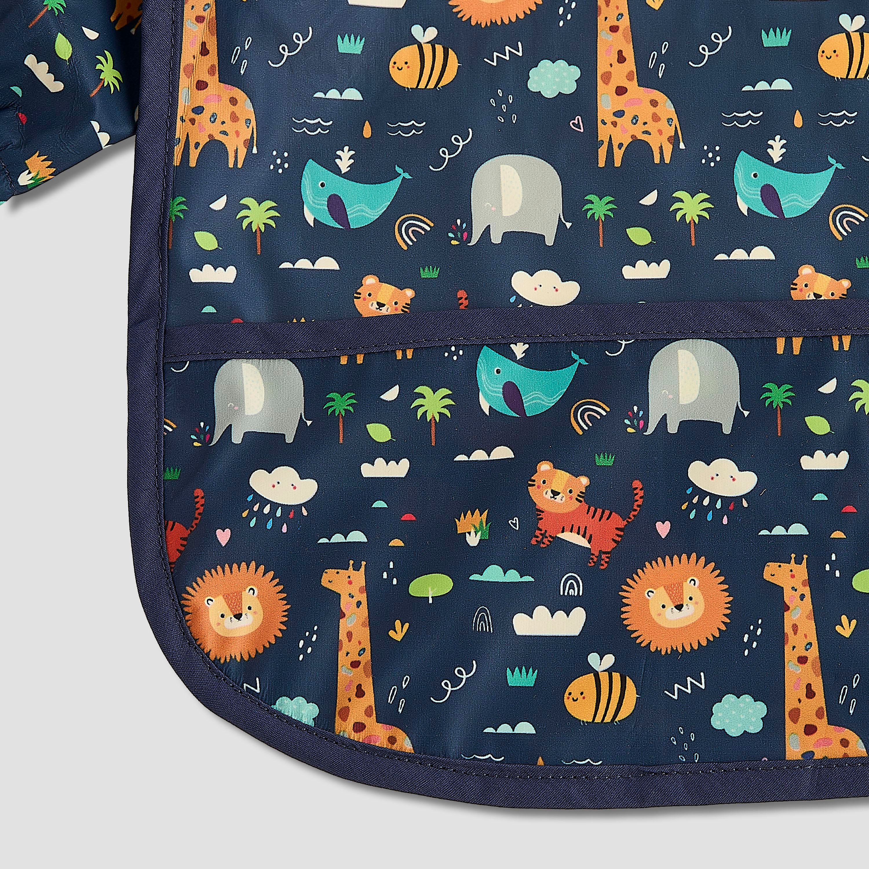Juniors Baby Bib with Animal Print-baby-feeding-bibs-image-5