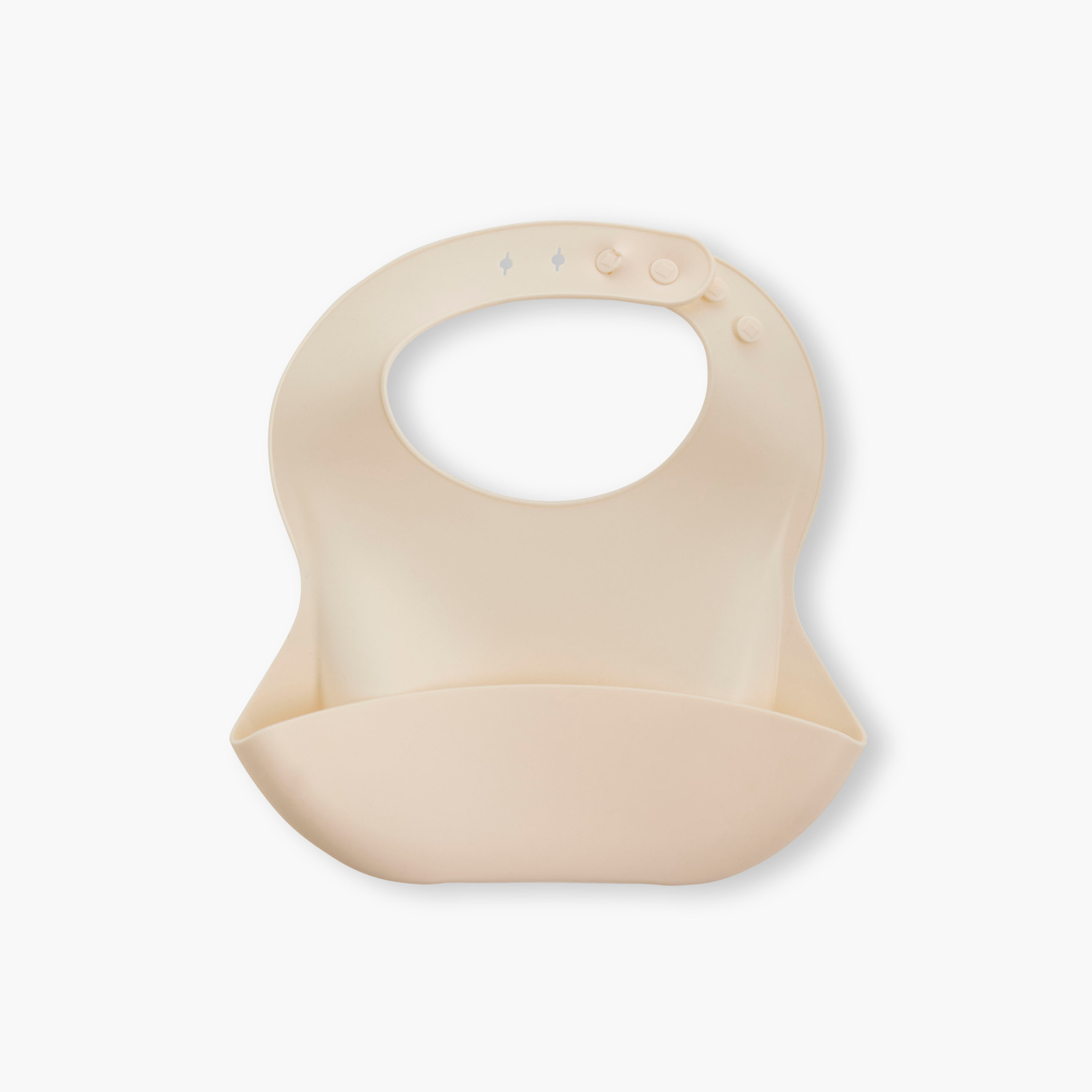 Juniors Silicone Baby Bib with Button Closure - Set of 2-baby-feeding-bibs-image-2