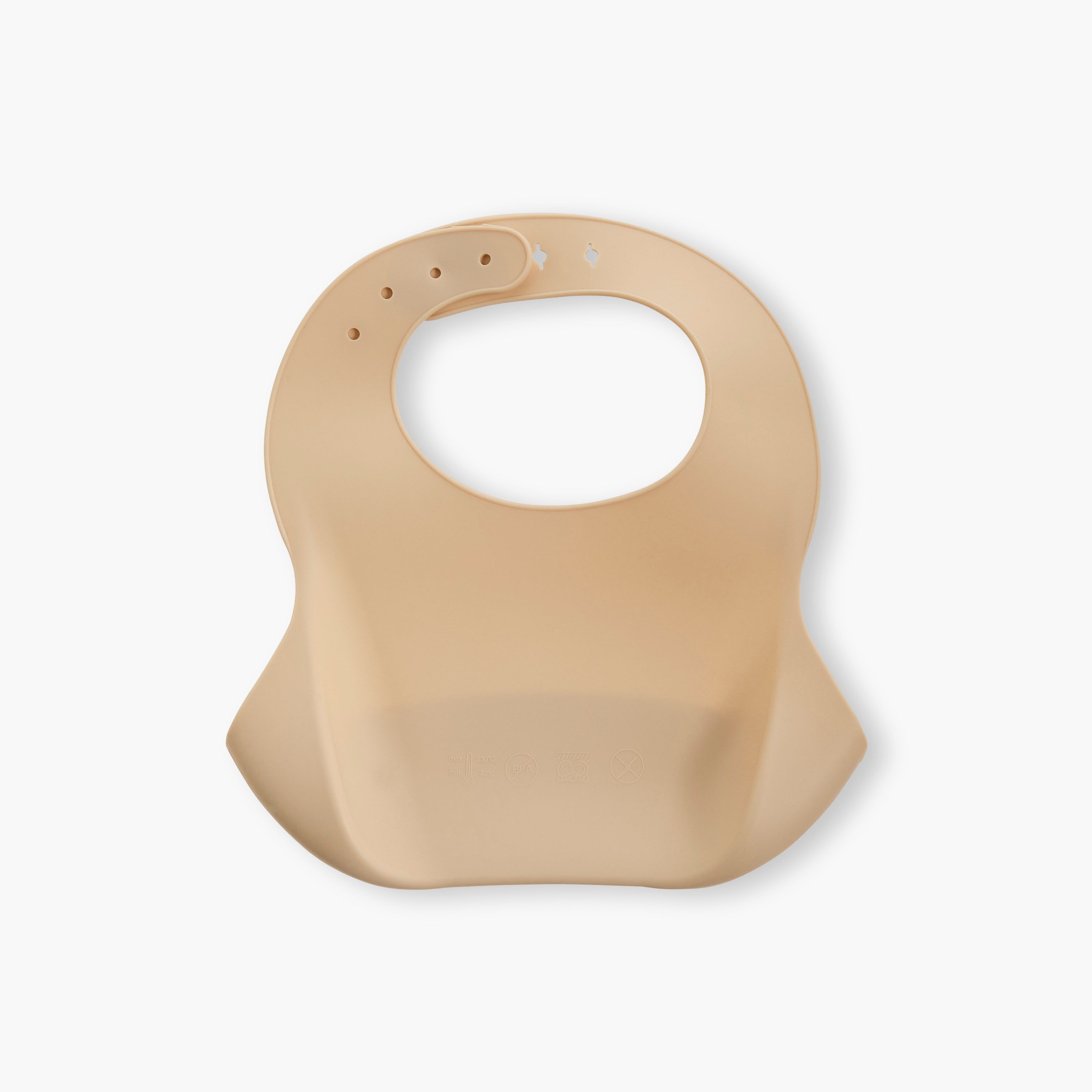 Juniors Silicone Baby Bib with Button Closure - Set of 2-baby-feeding-bibs-image-4